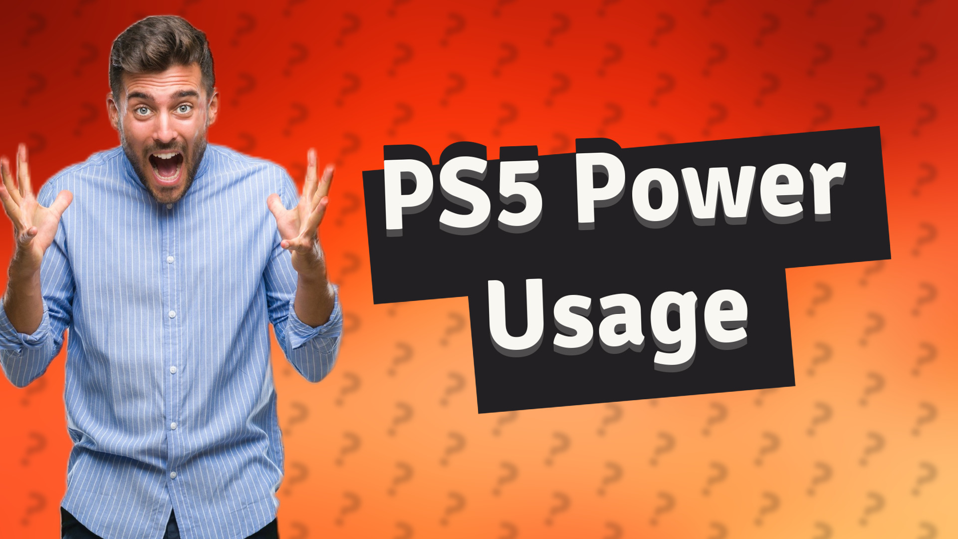 PS5 Power Usage