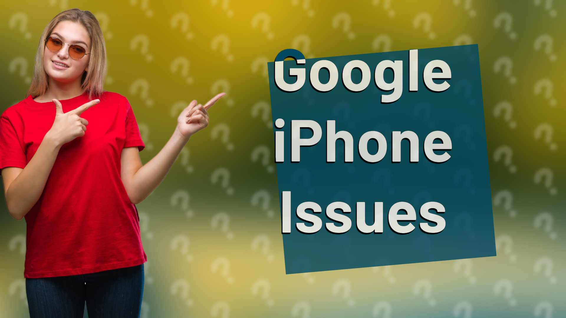 Google iPhone Issues