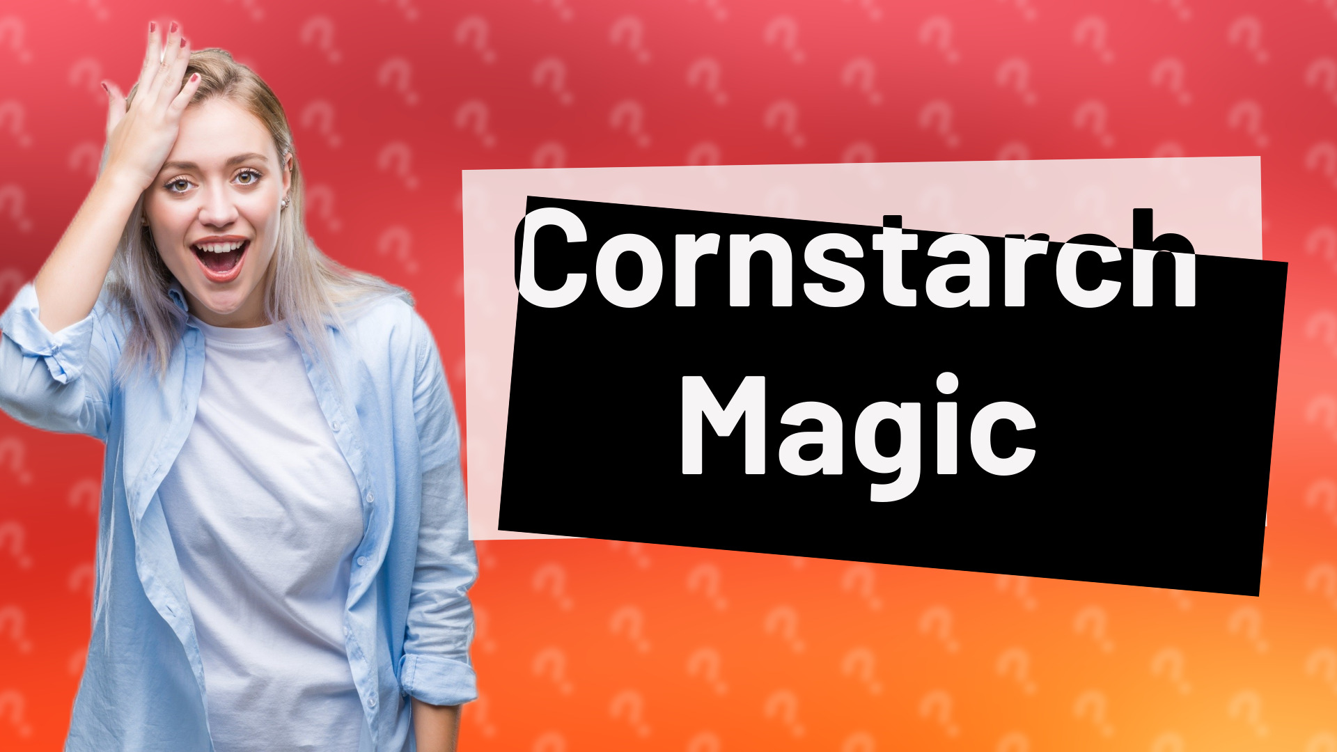 Cornstarch Magic