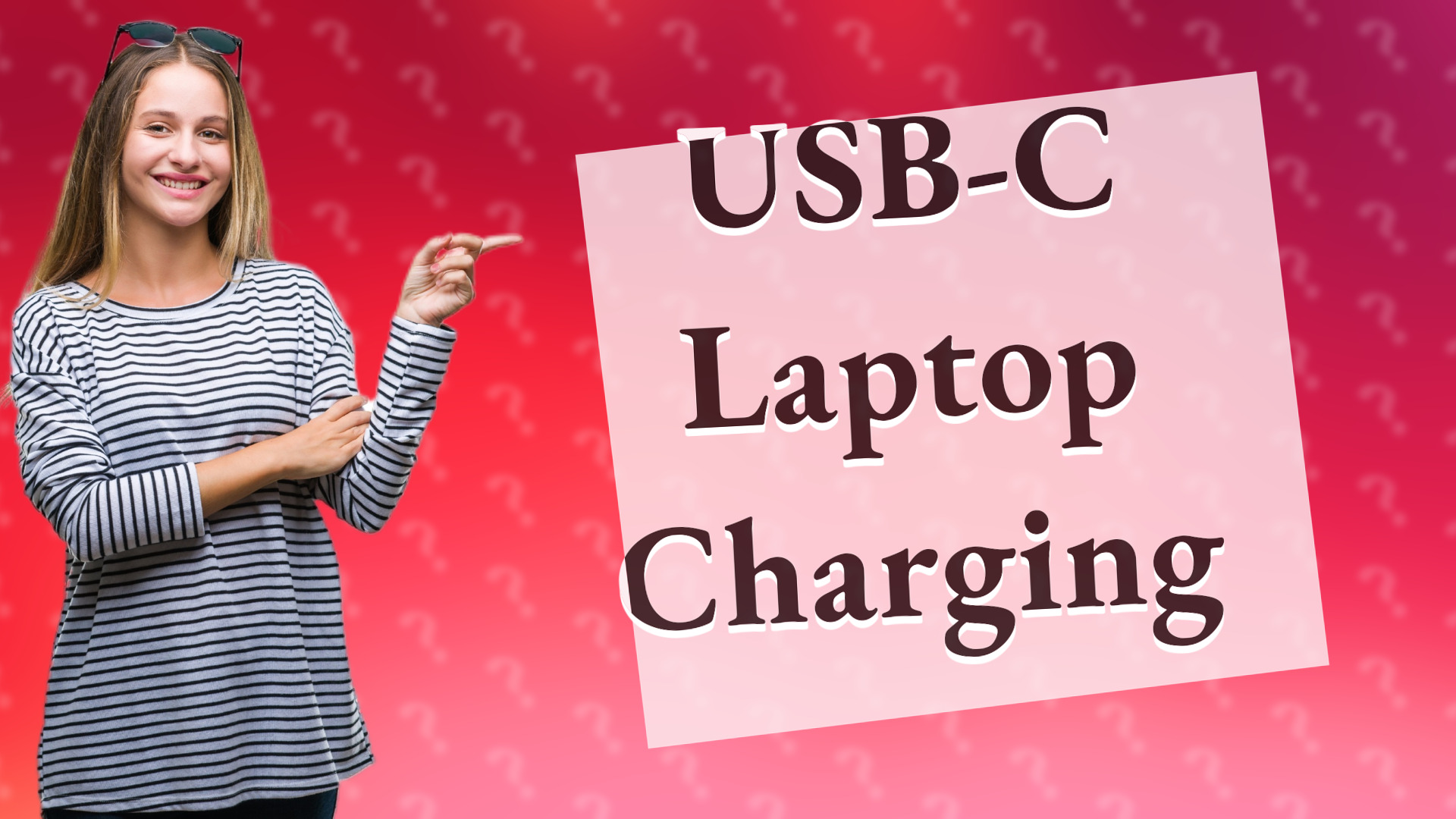 USB-C Laptop Charging