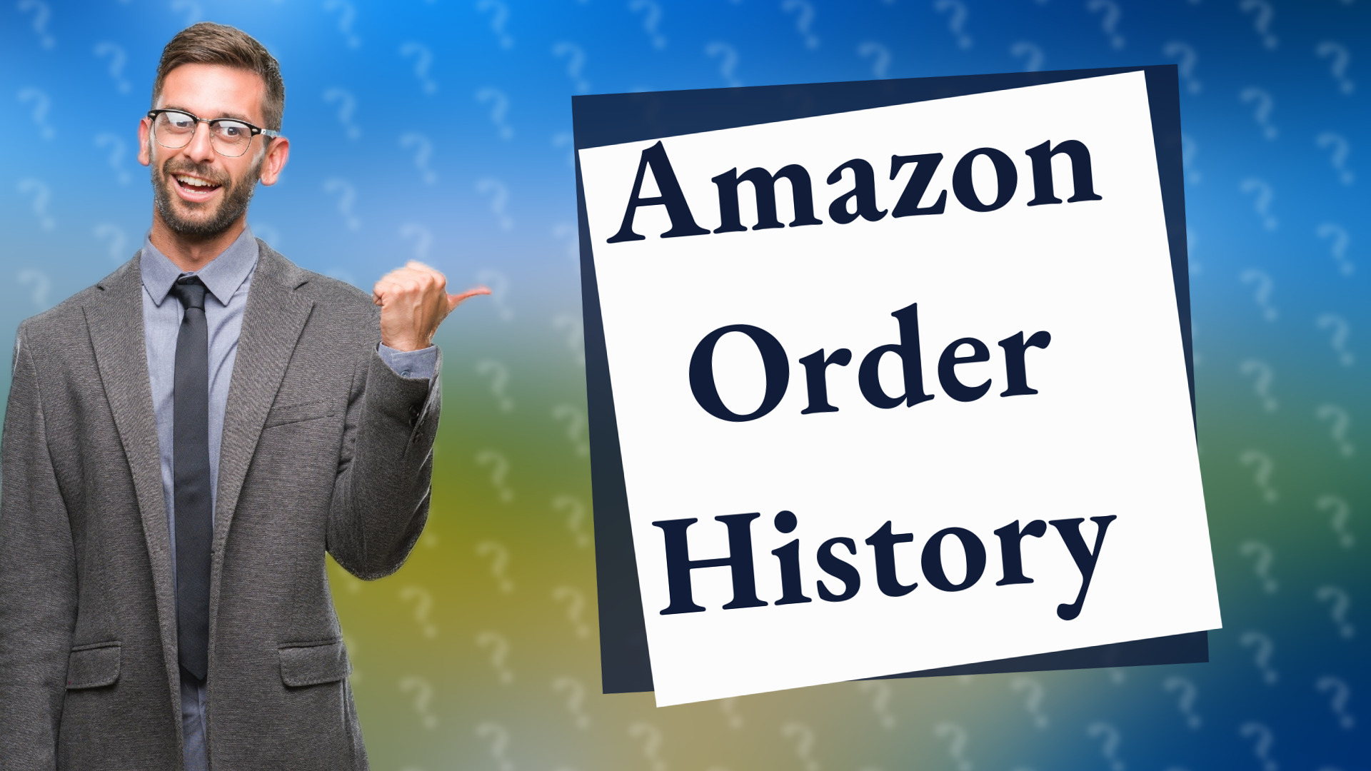 Amazon Order History