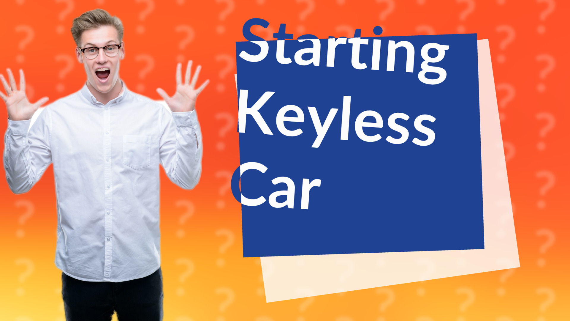 Starting Keyless Car