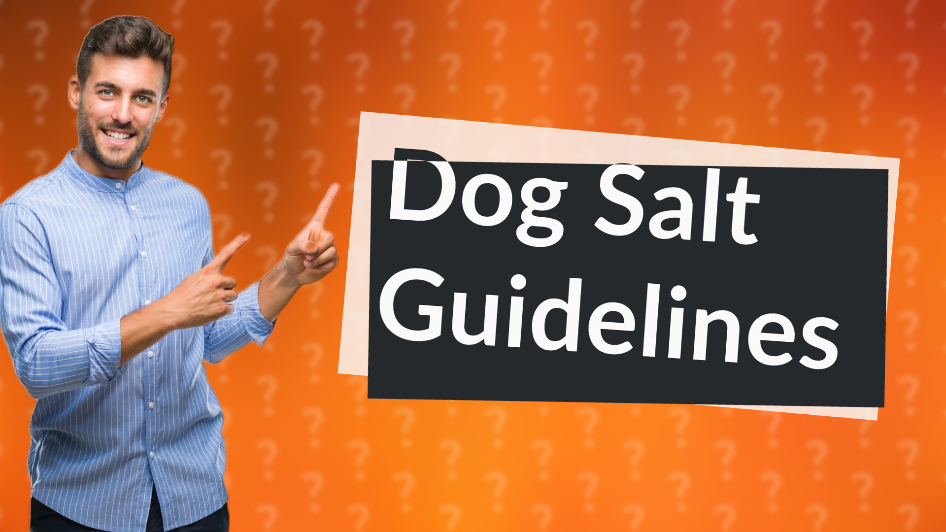 Dog Salt Guidelines