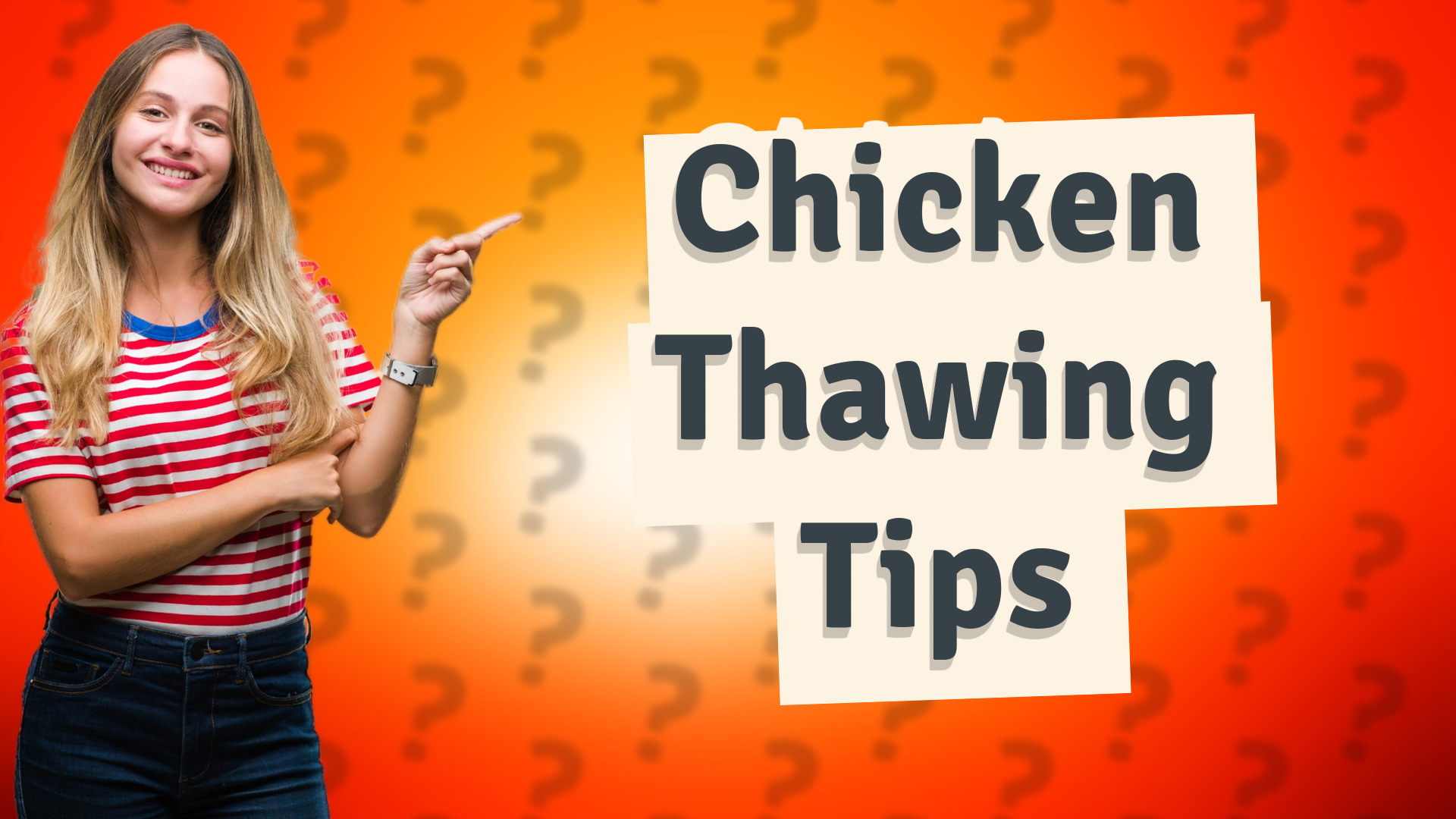 Chicken Thawing Tips