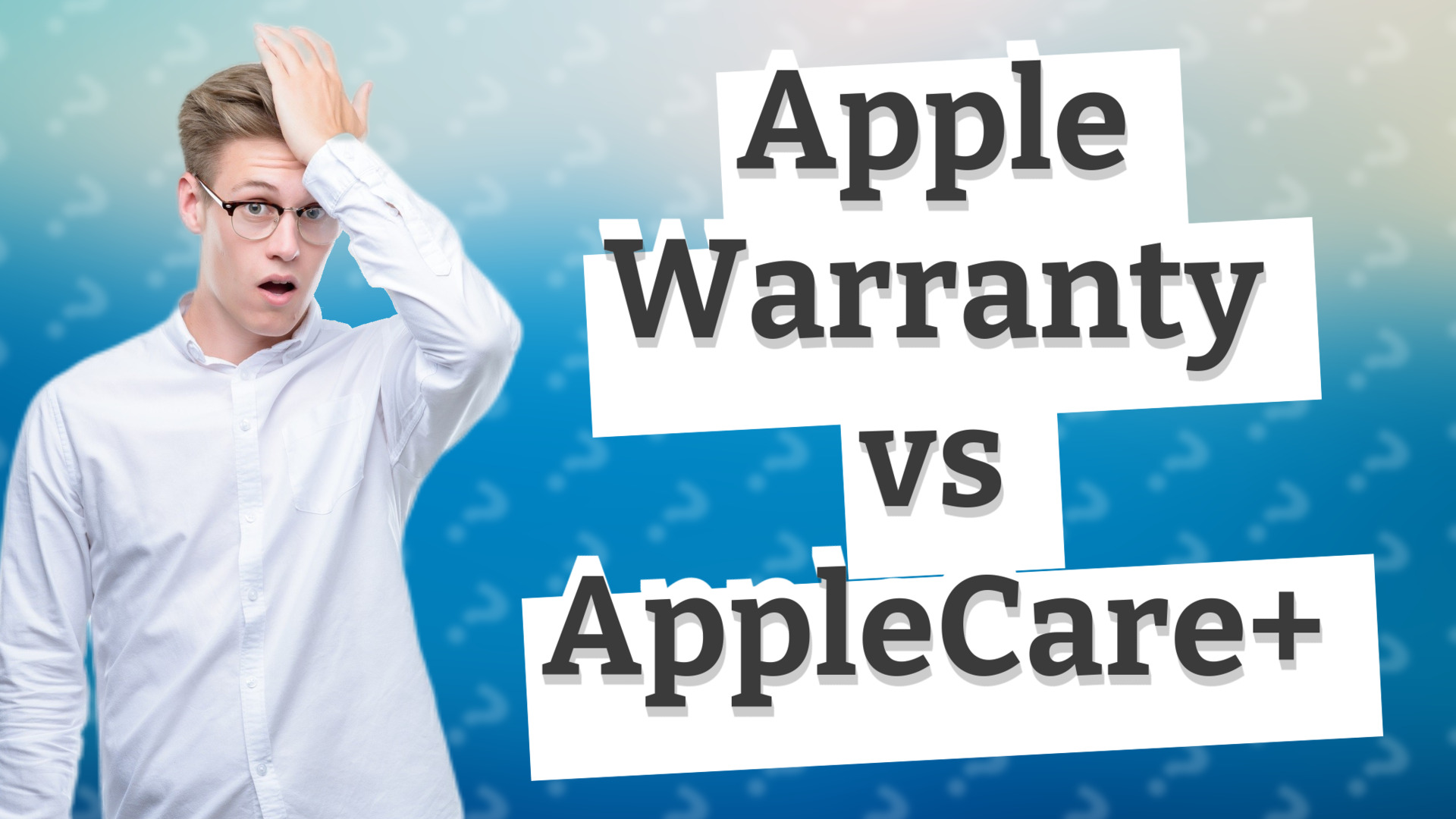 Apple Warranty vs AppleCare+