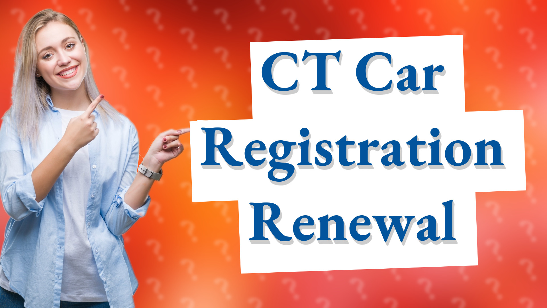 CT Car Registration Renewal