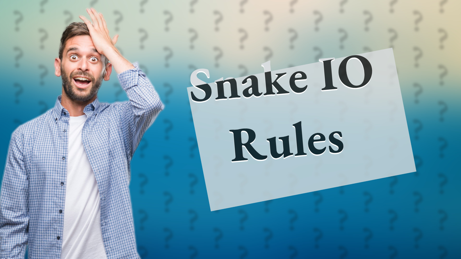 Snake IO Rules