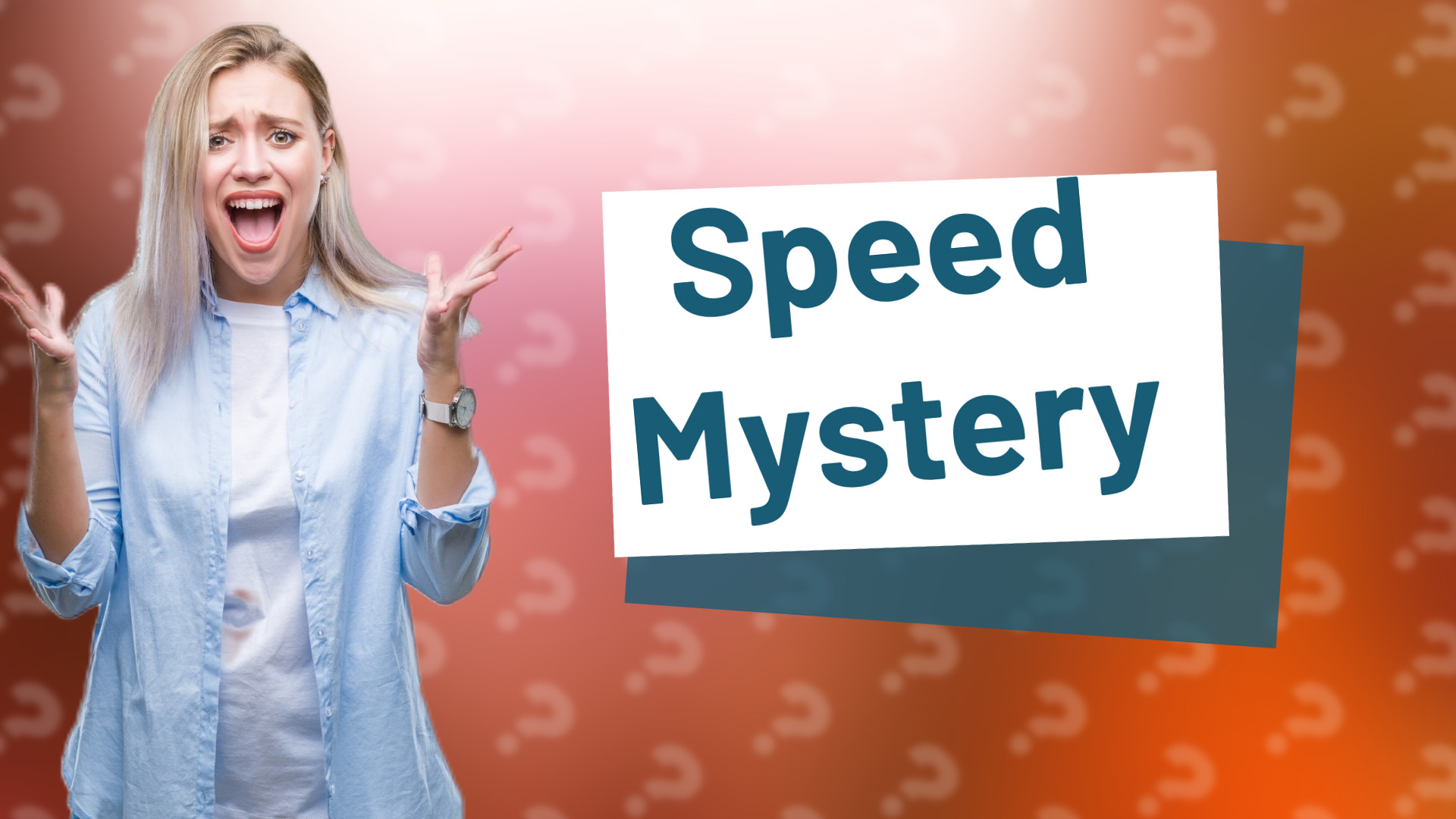 Speed Mystery