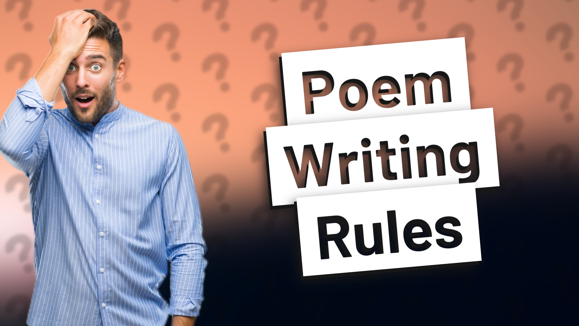 Poem Writing Rules