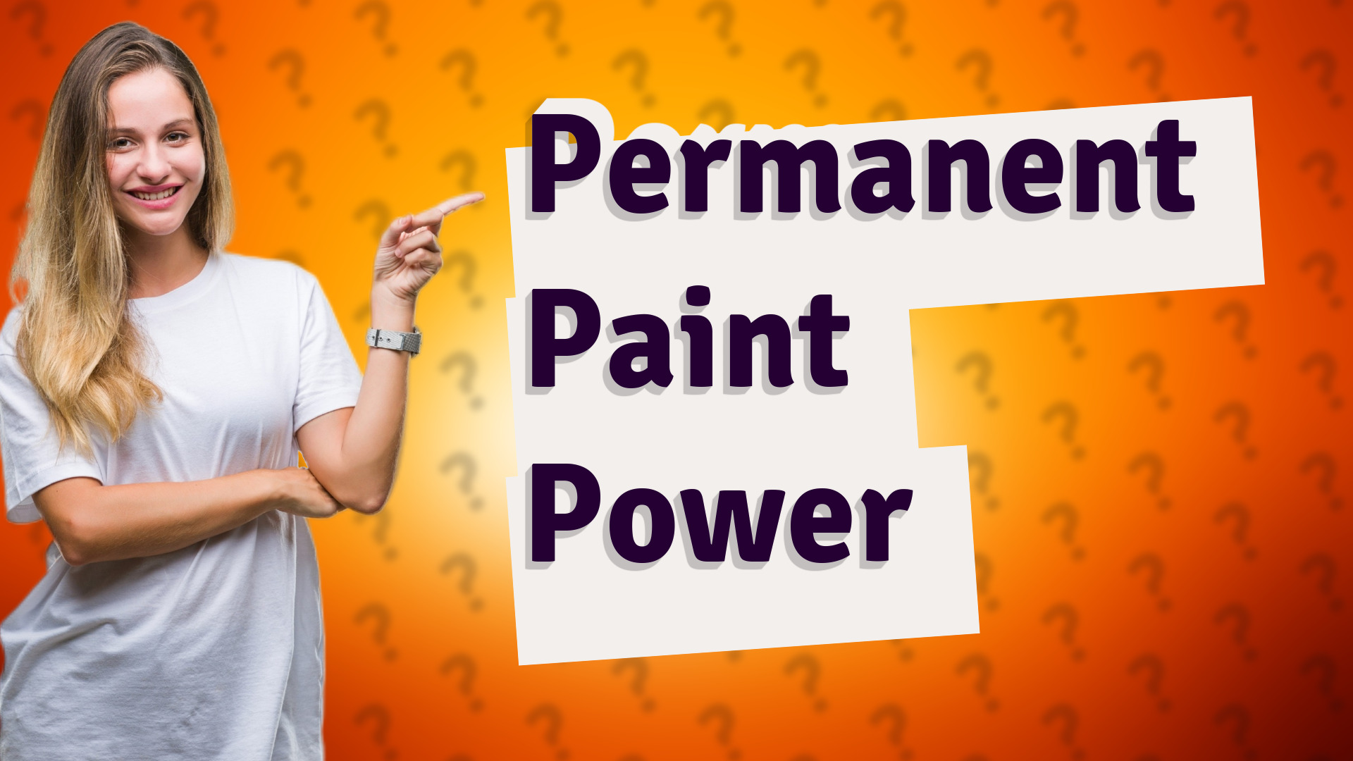 Permanent Paint Power