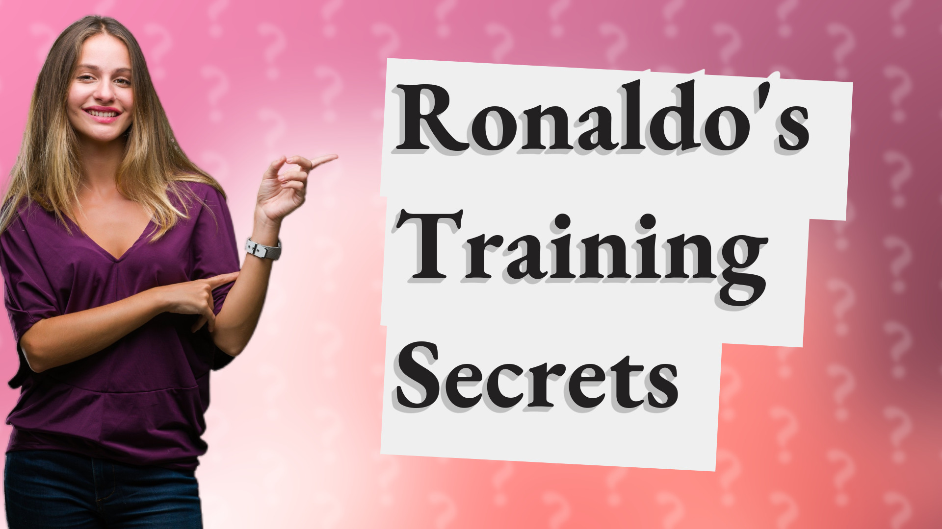 Ronaldo's Training Secrets