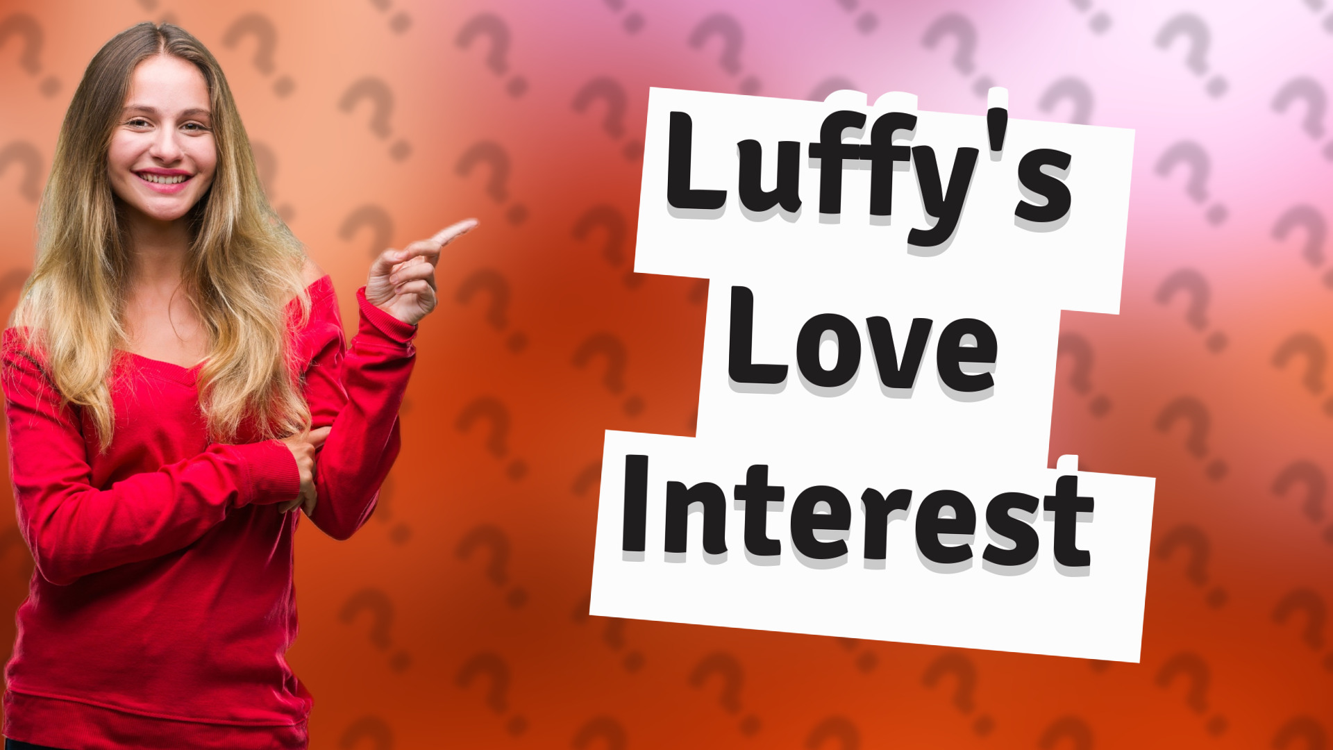Luffy's Love Interest