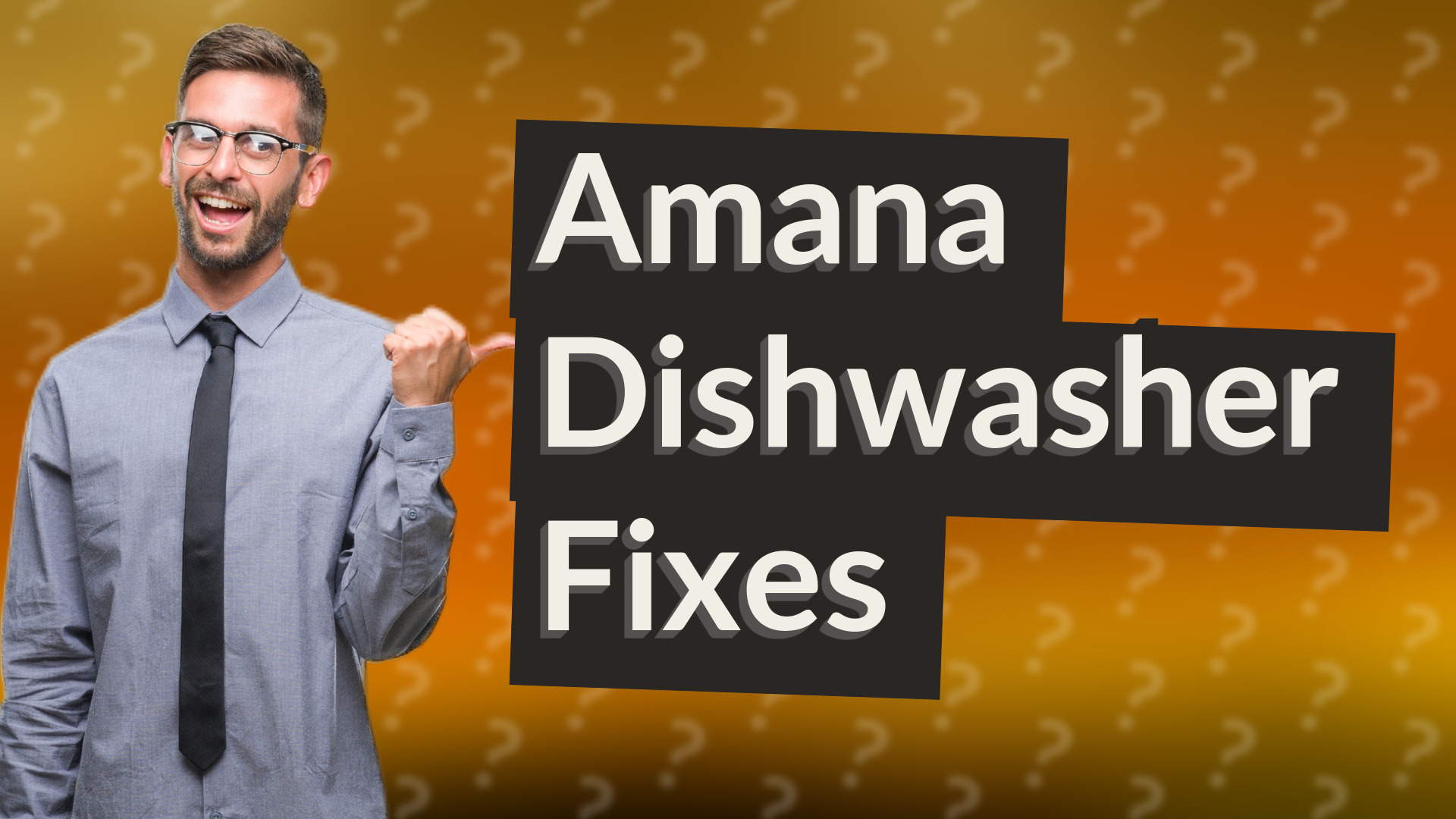 Amana Dishwasher Fixes