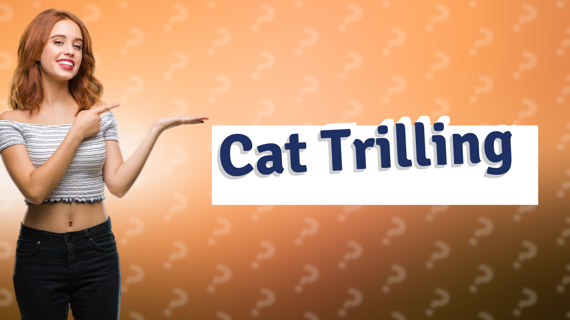 Cat Trilling