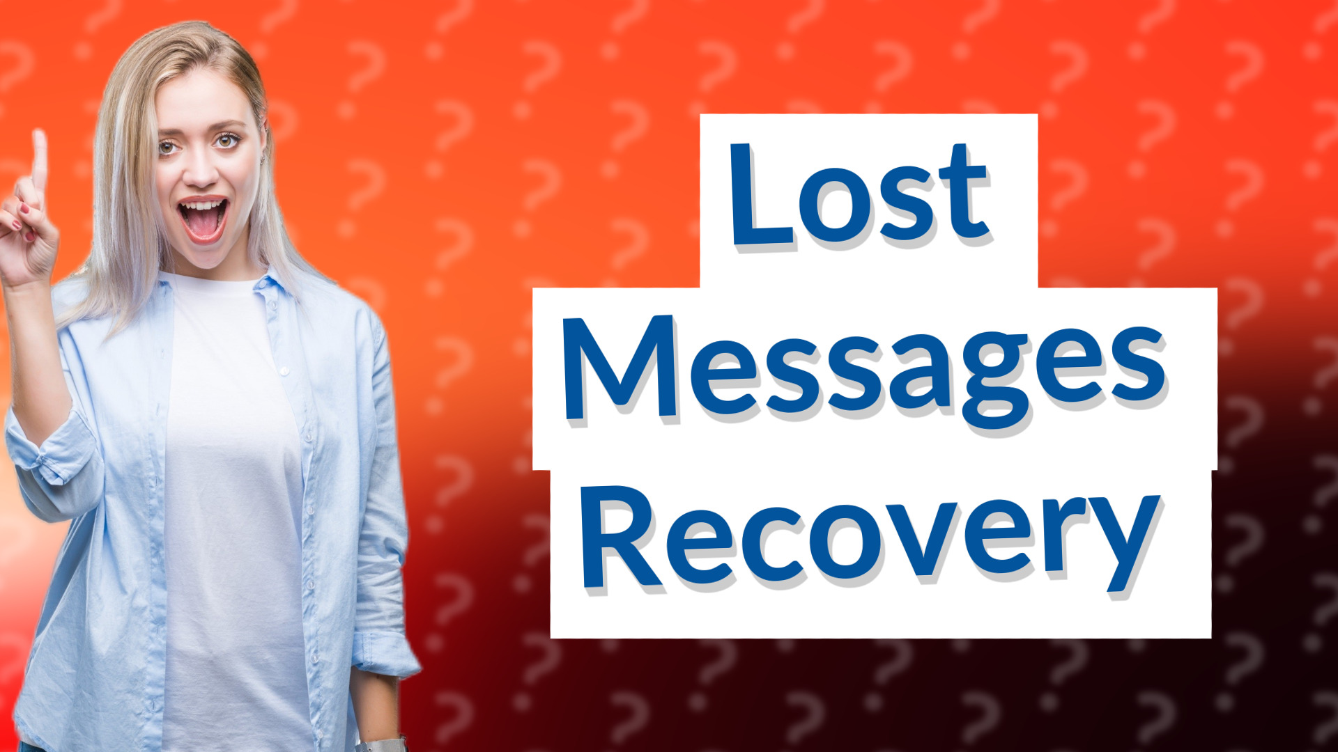 Lost Messages Recovery