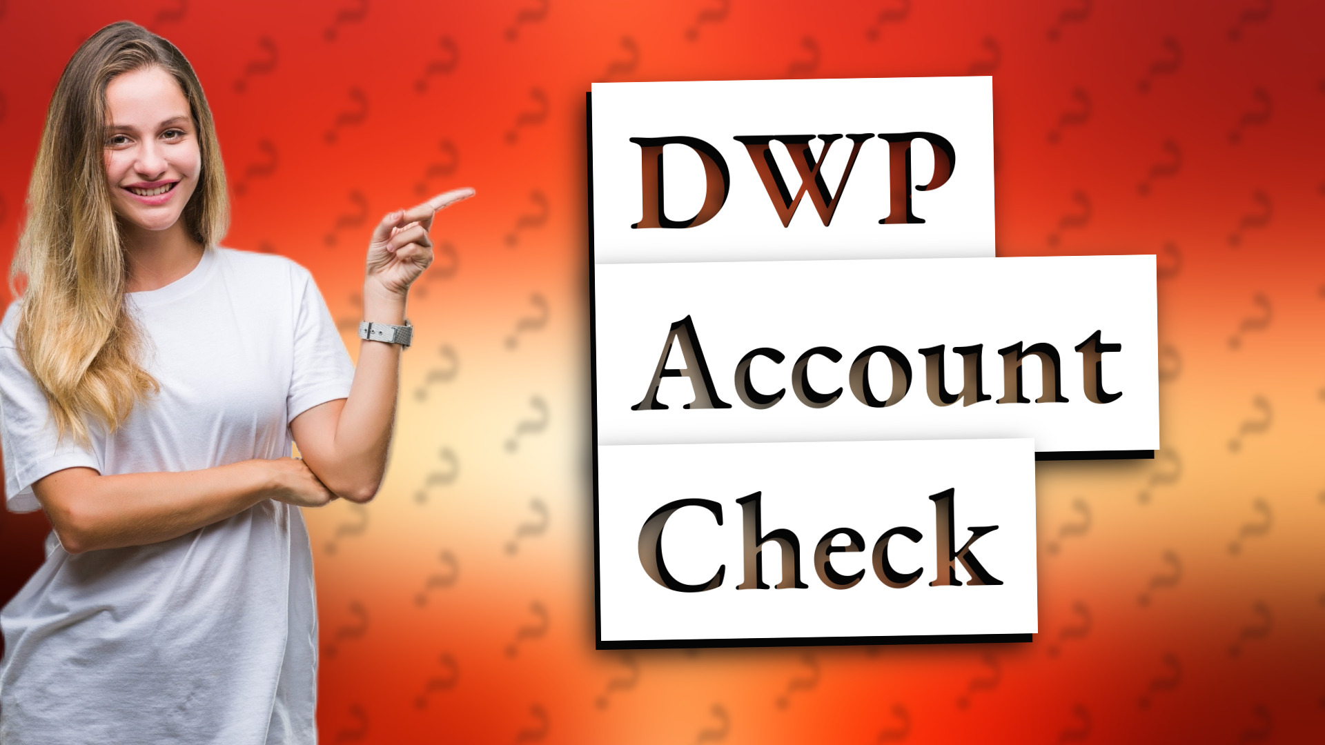 DWP Account Check