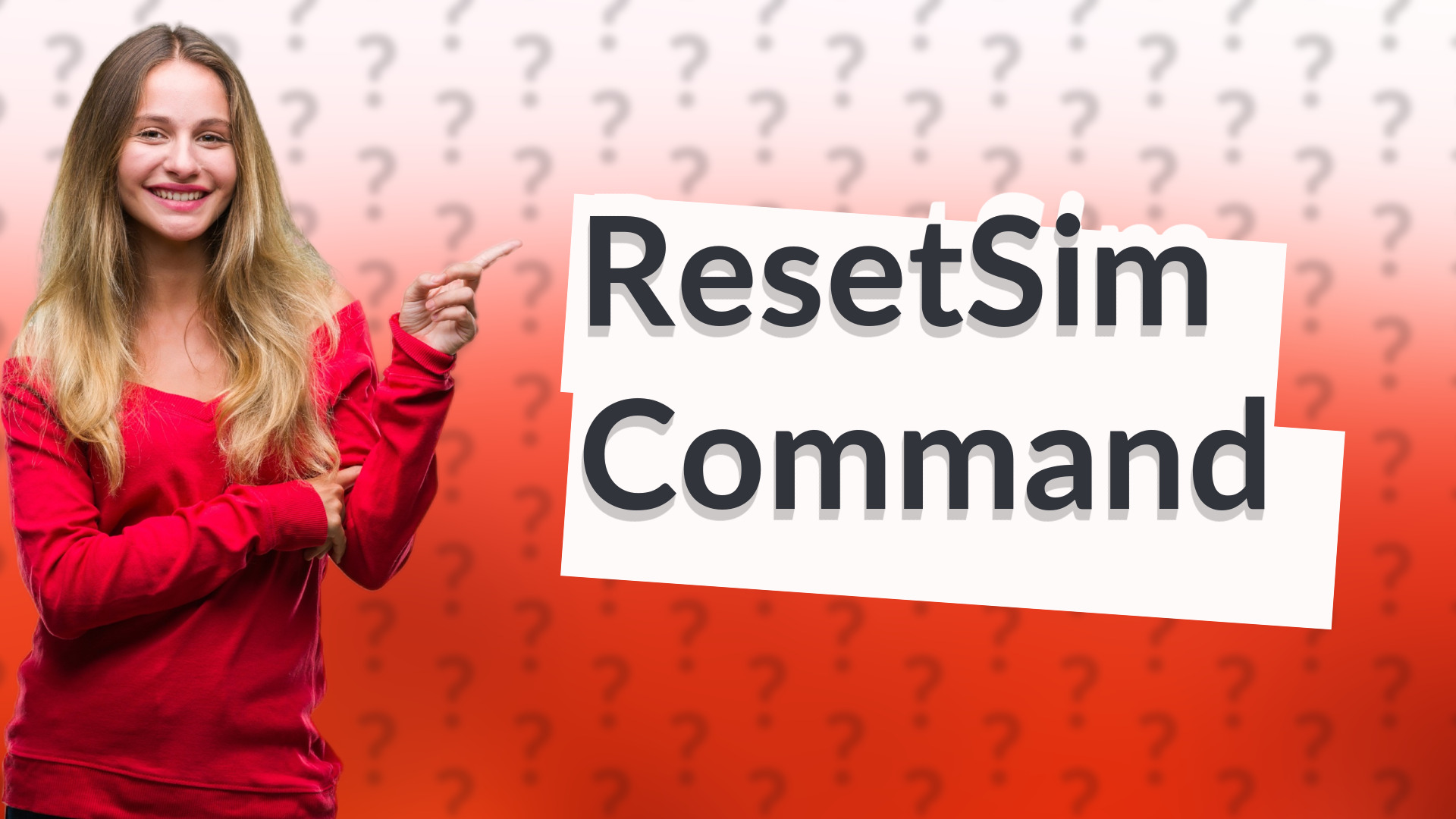 ResetSim Command