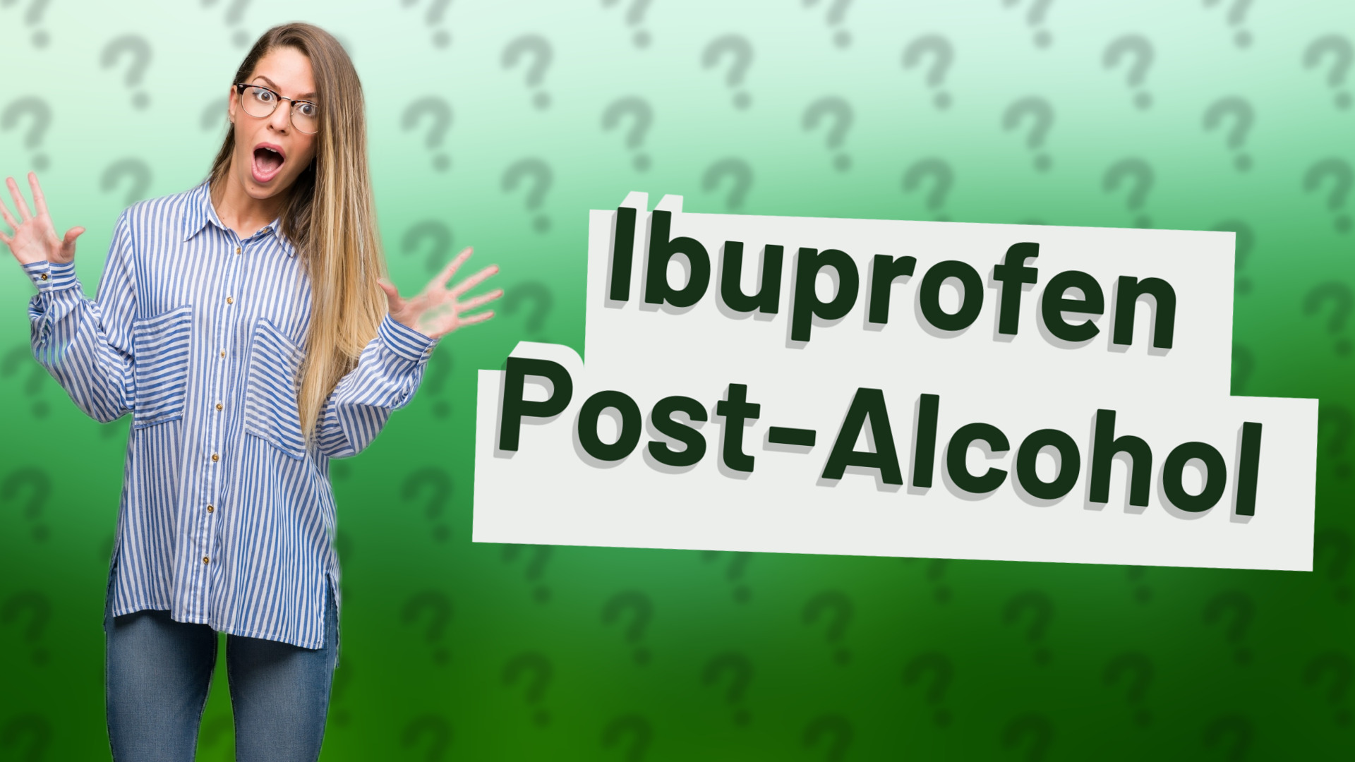 Ibuprofen Post-Alcohol