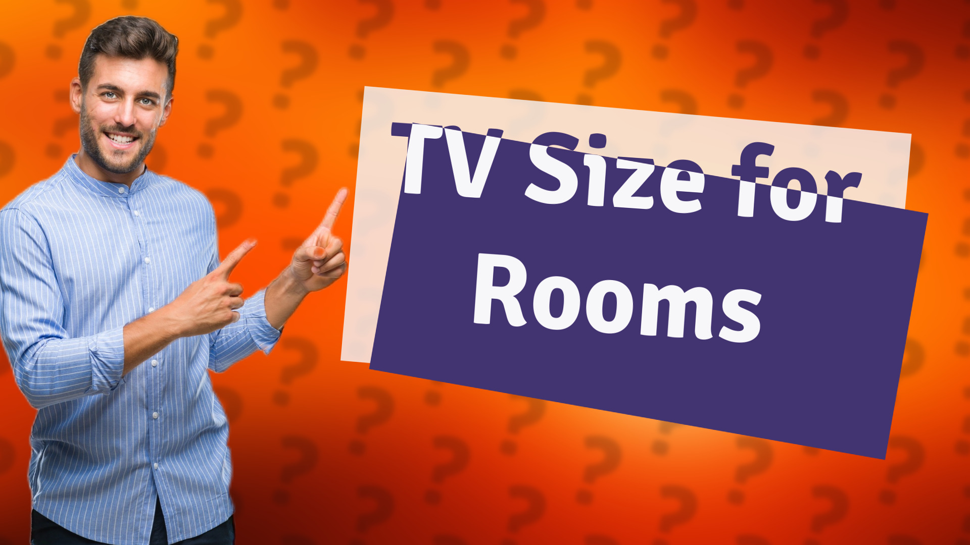 TV Size for Rooms