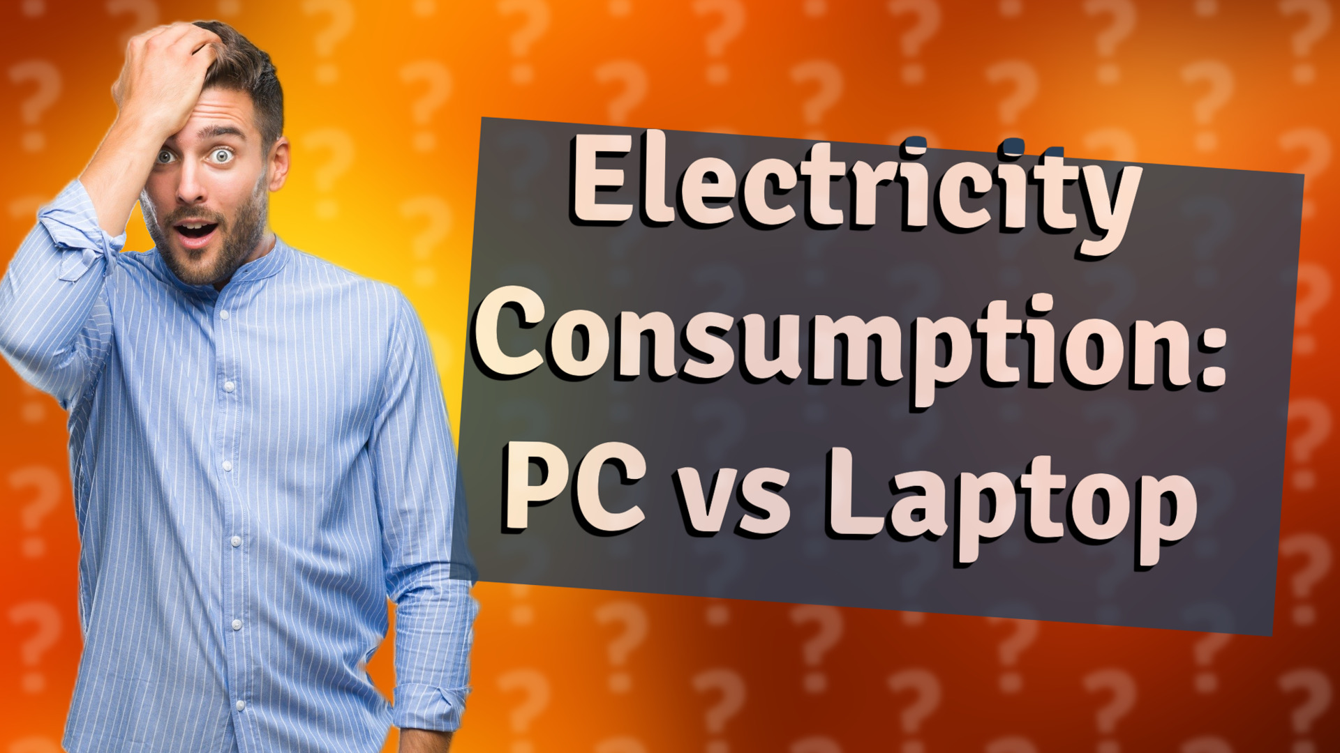 Electricity Consumption: PC vs Laptop