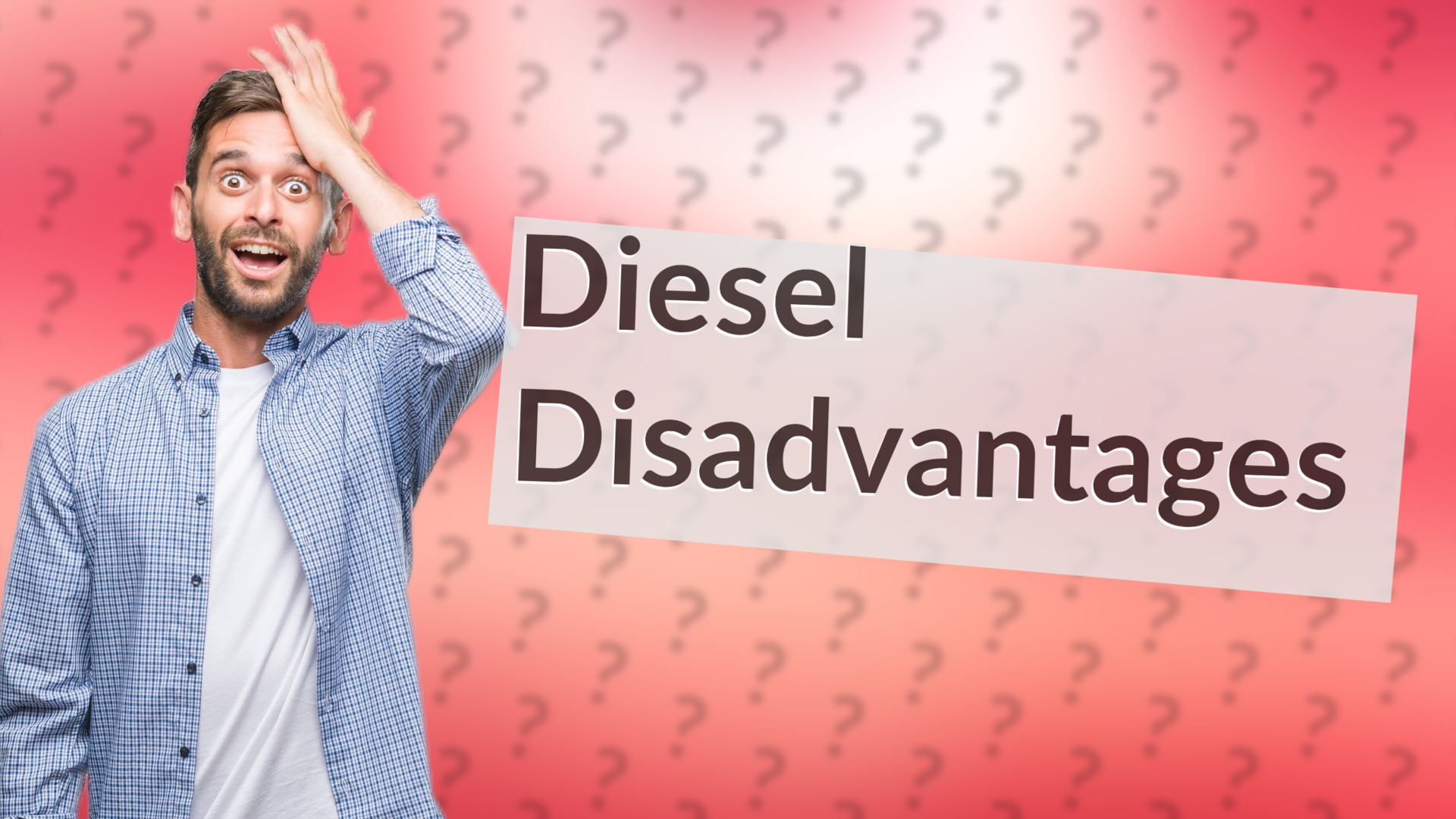 Diesel Disadvantages
