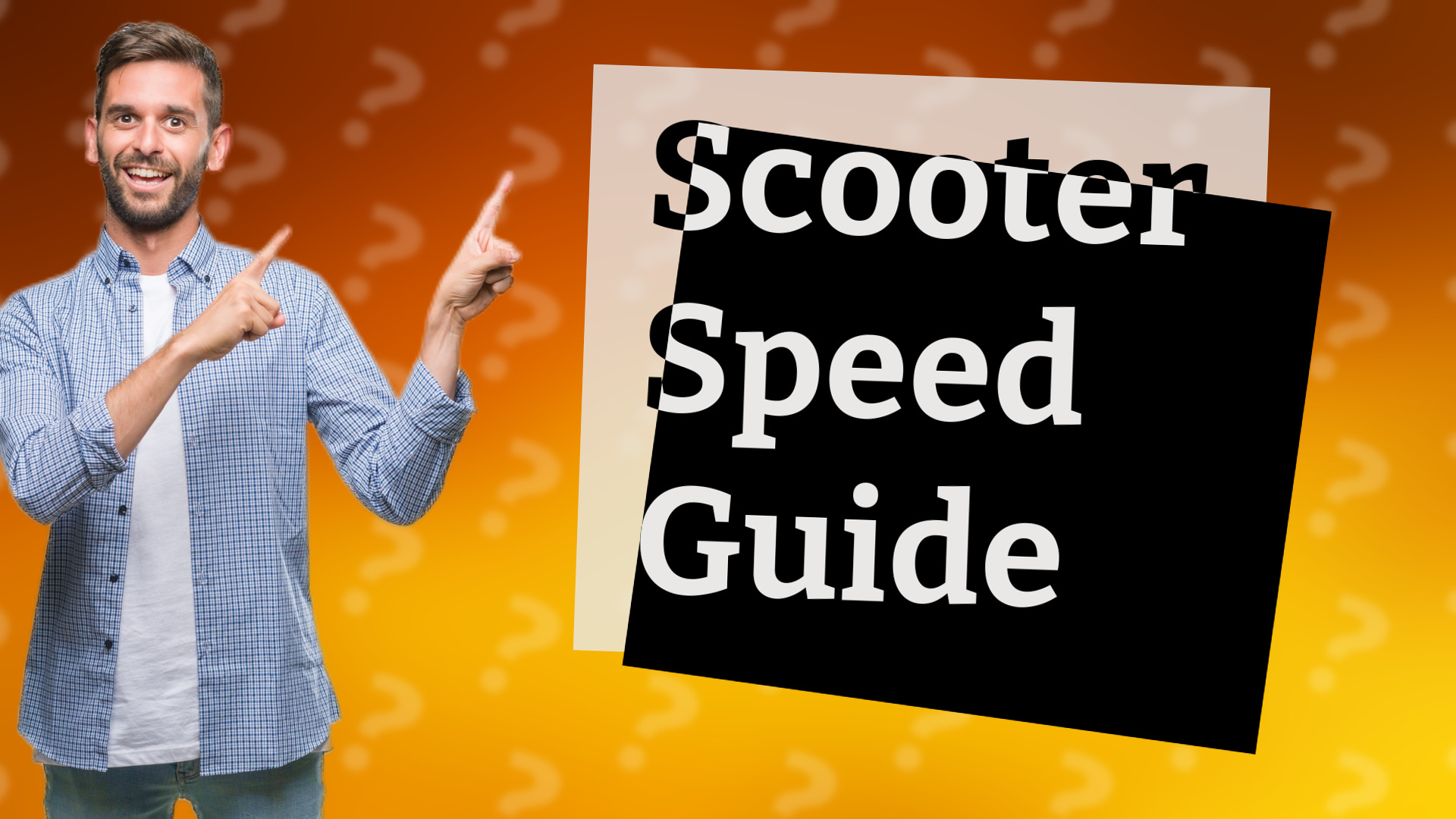 Scooter Speed Guide