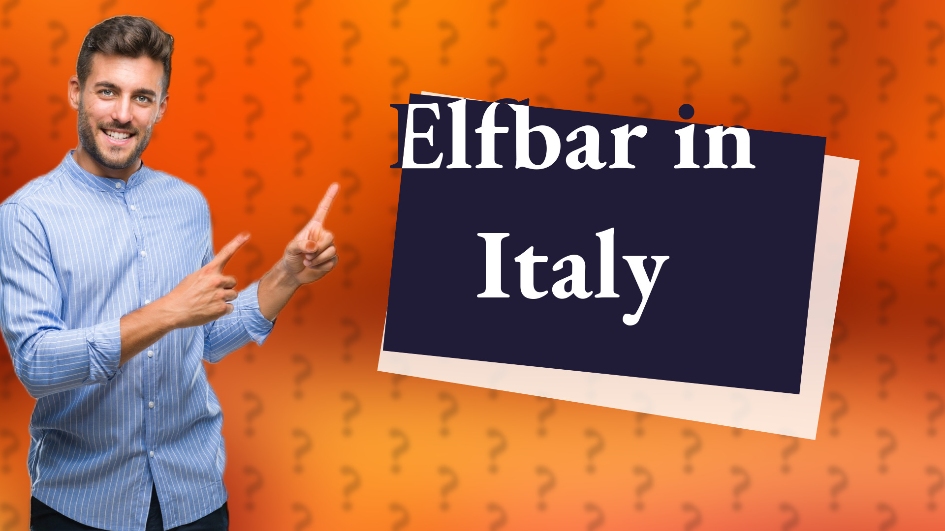 Elfbar in Italy