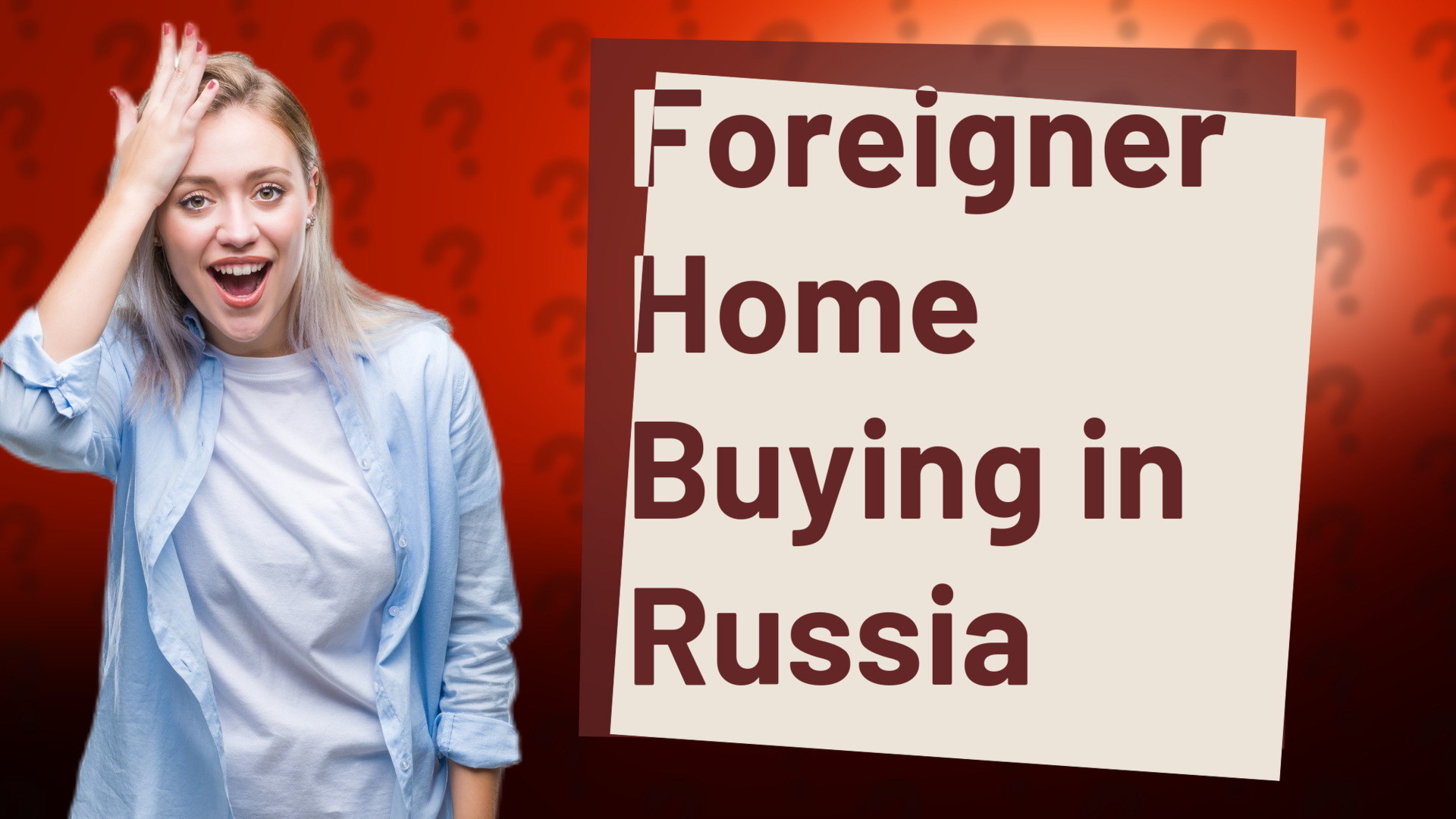 Foreigner Home Buying in Russia