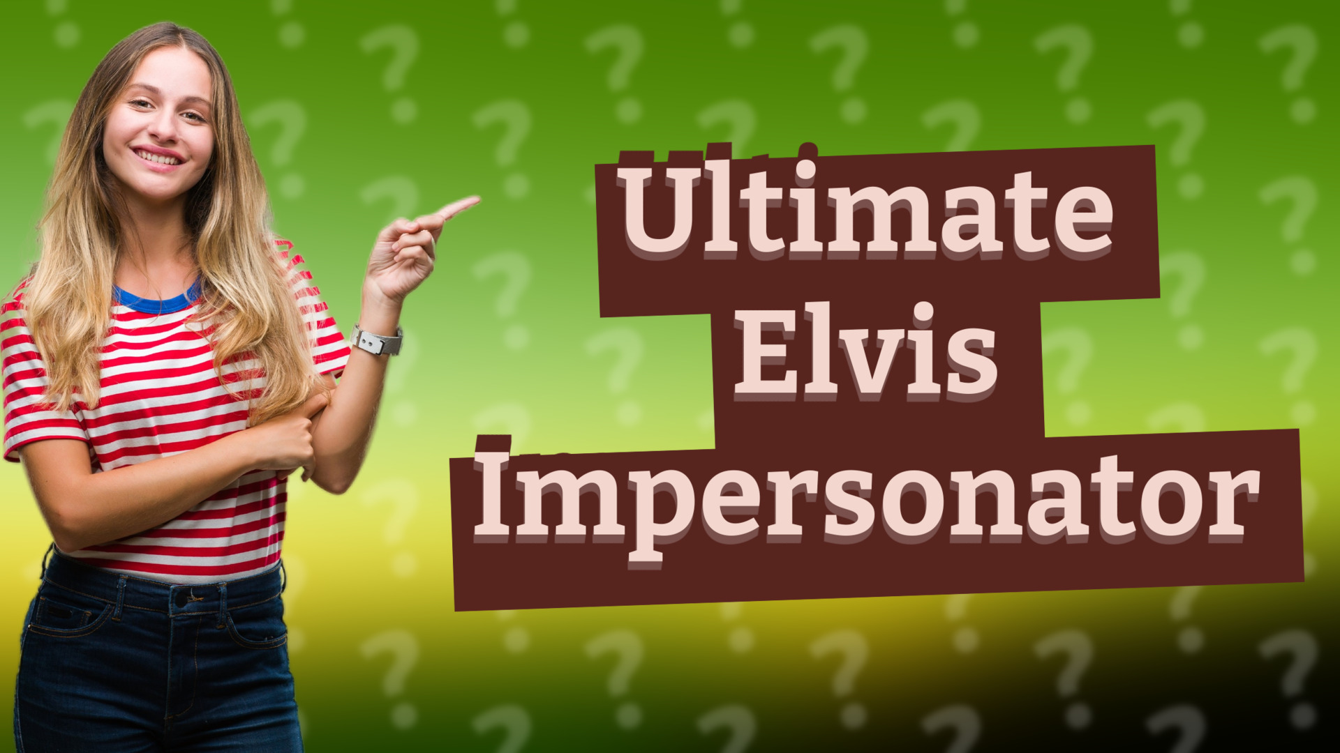 Ultimate Elvis Impersonator