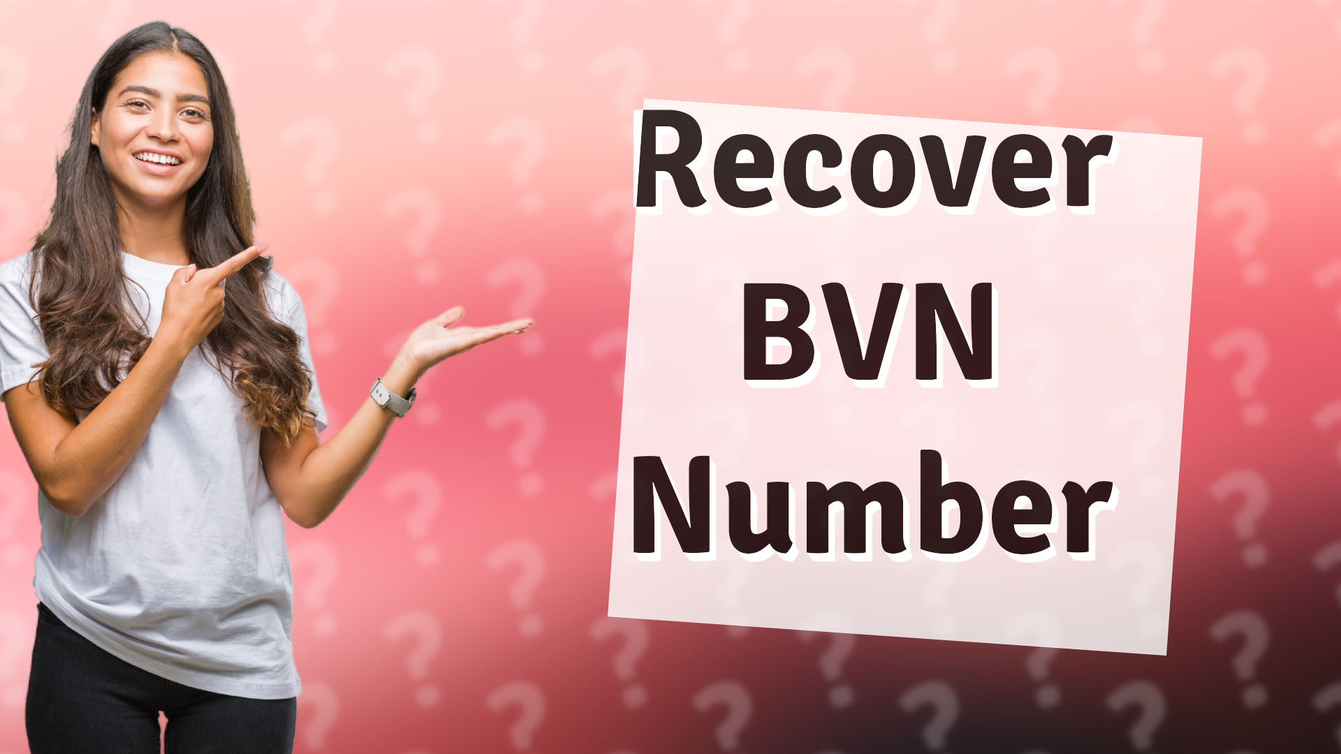 Recover BVN Number