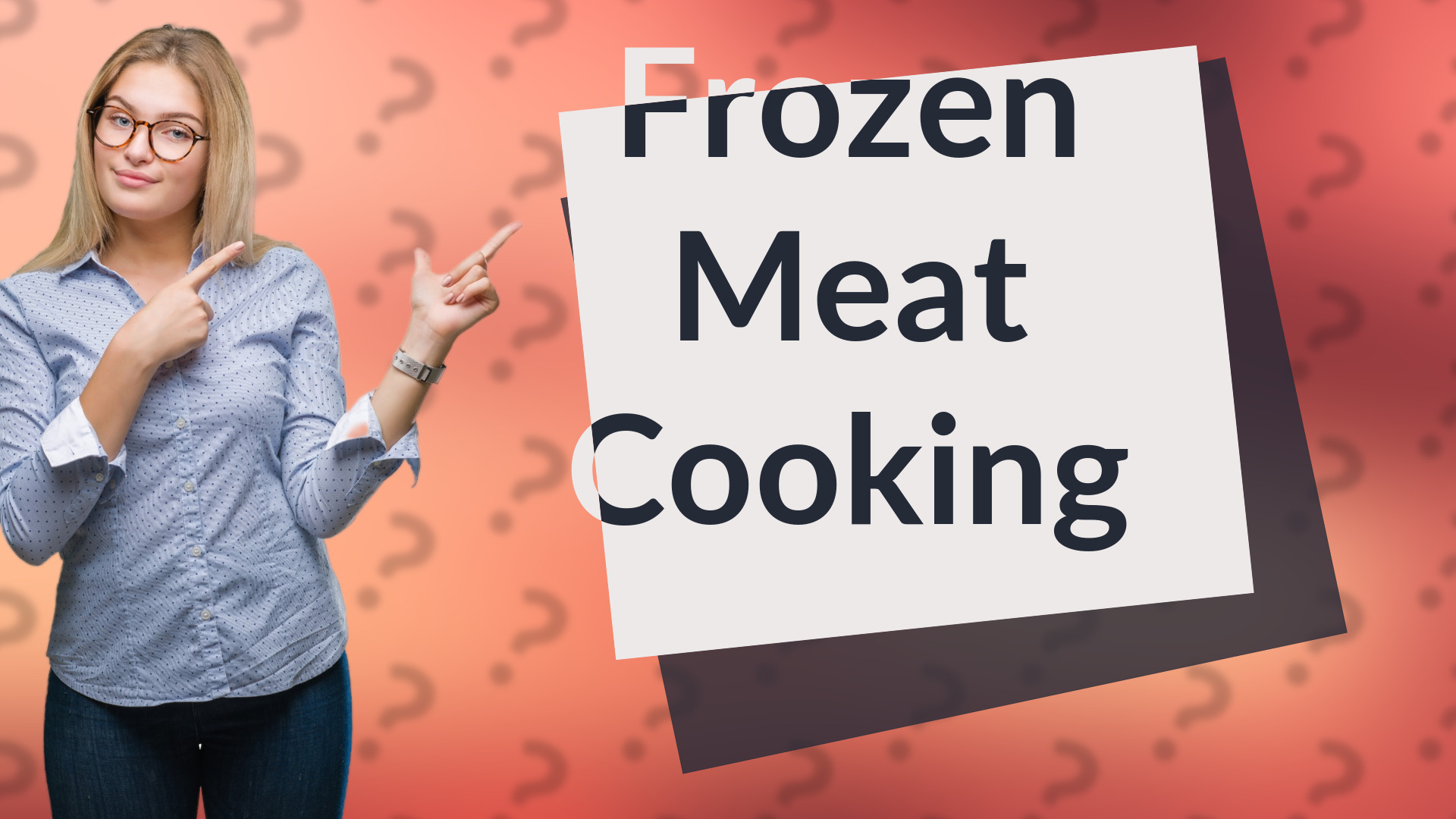 Frozen Meat Cooking