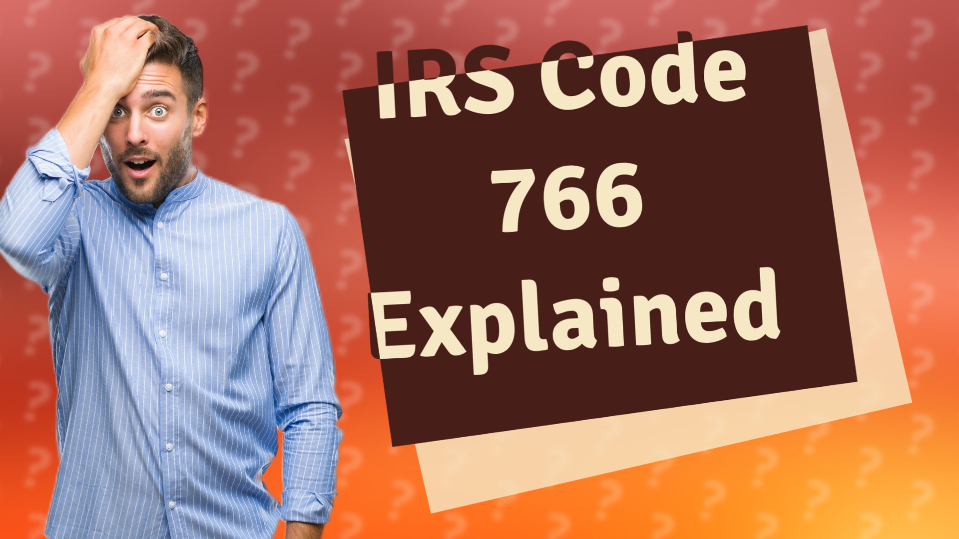 IRS Code 766 Explained