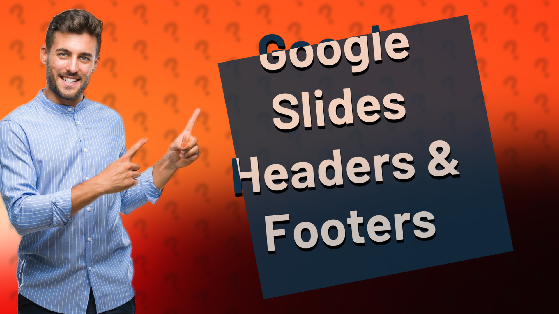Google Slides Headers & Footers