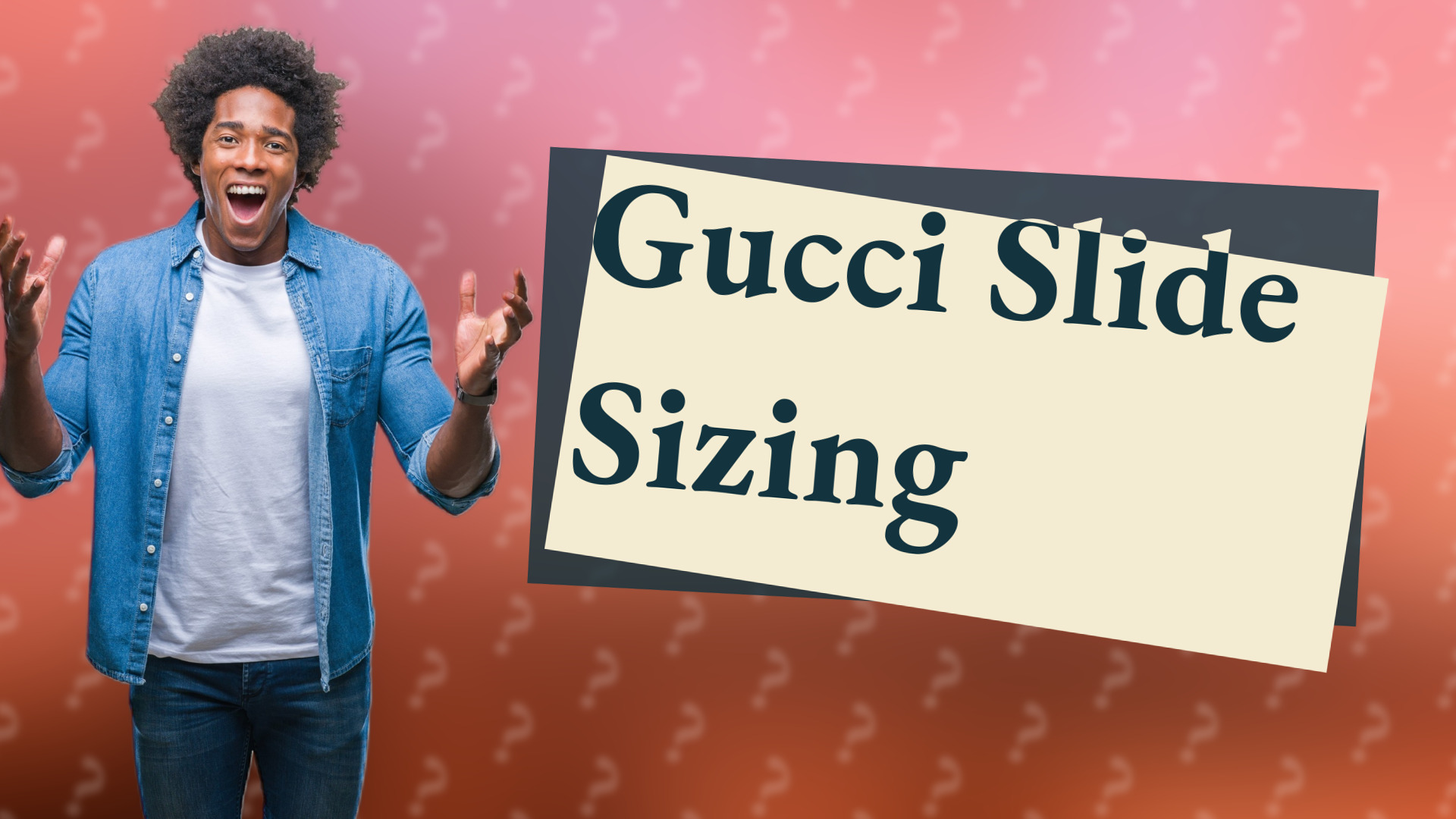 Gucci Slide Sizing