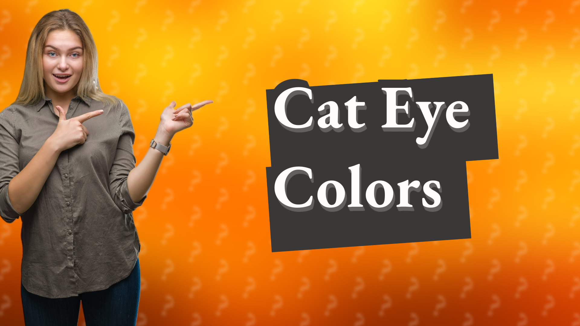 Cat Eye Colors