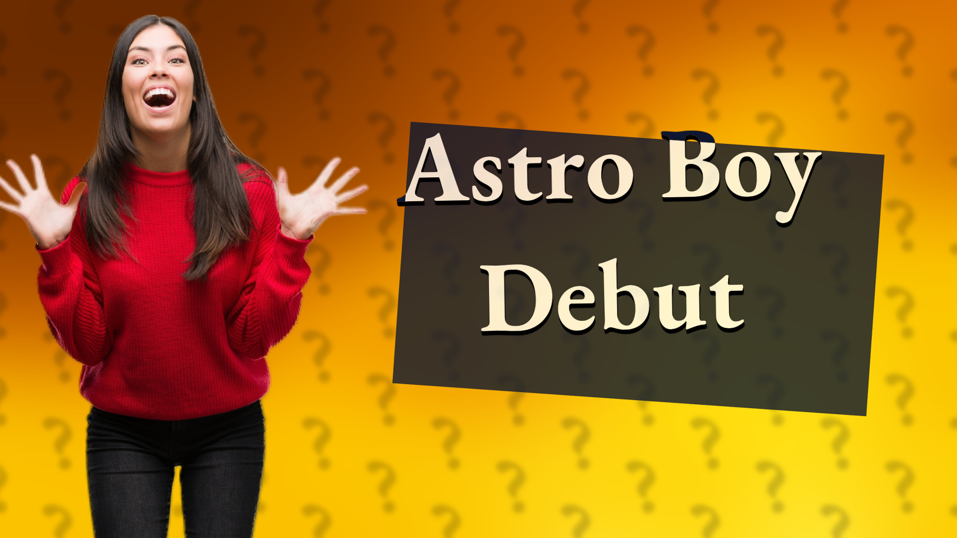 Astro Boy Debut