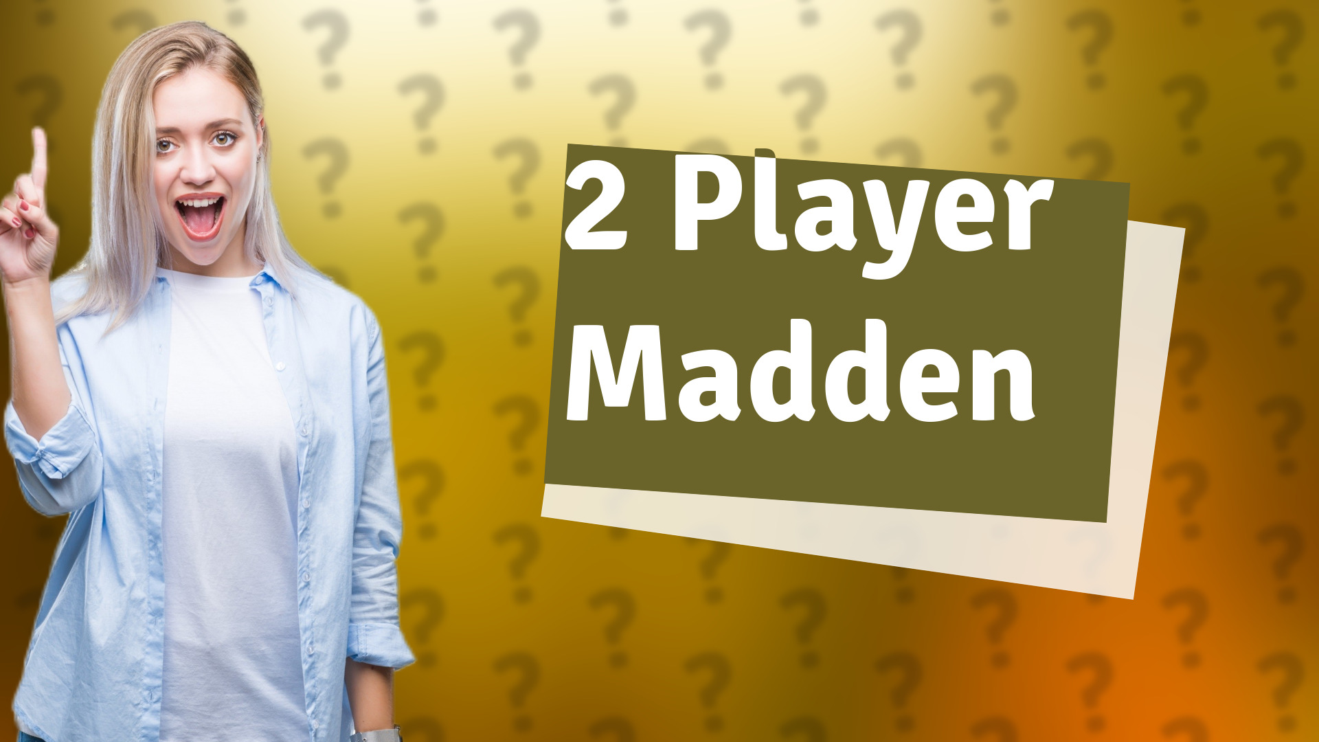 2 Player Madden