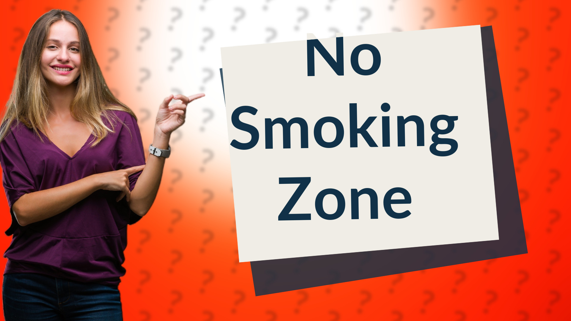 No Smoking Zone