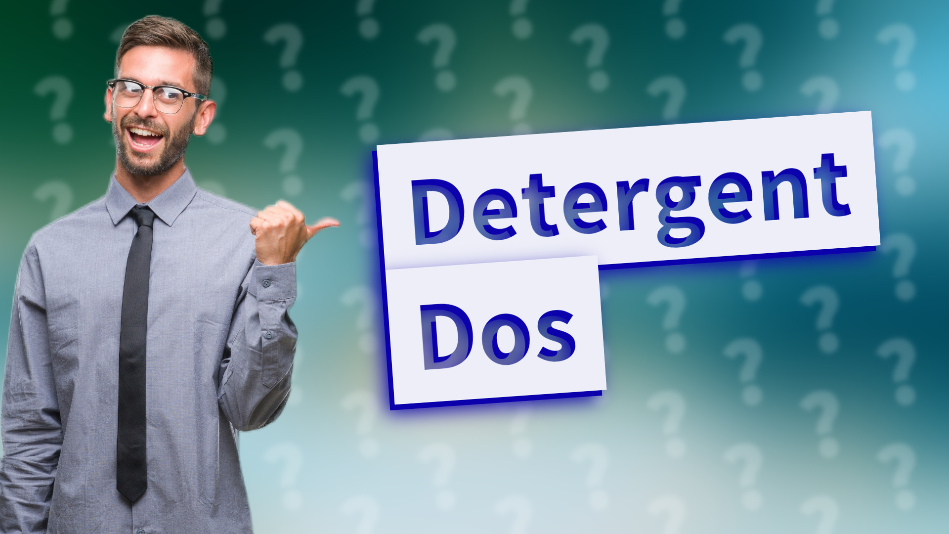 Detergent Dos