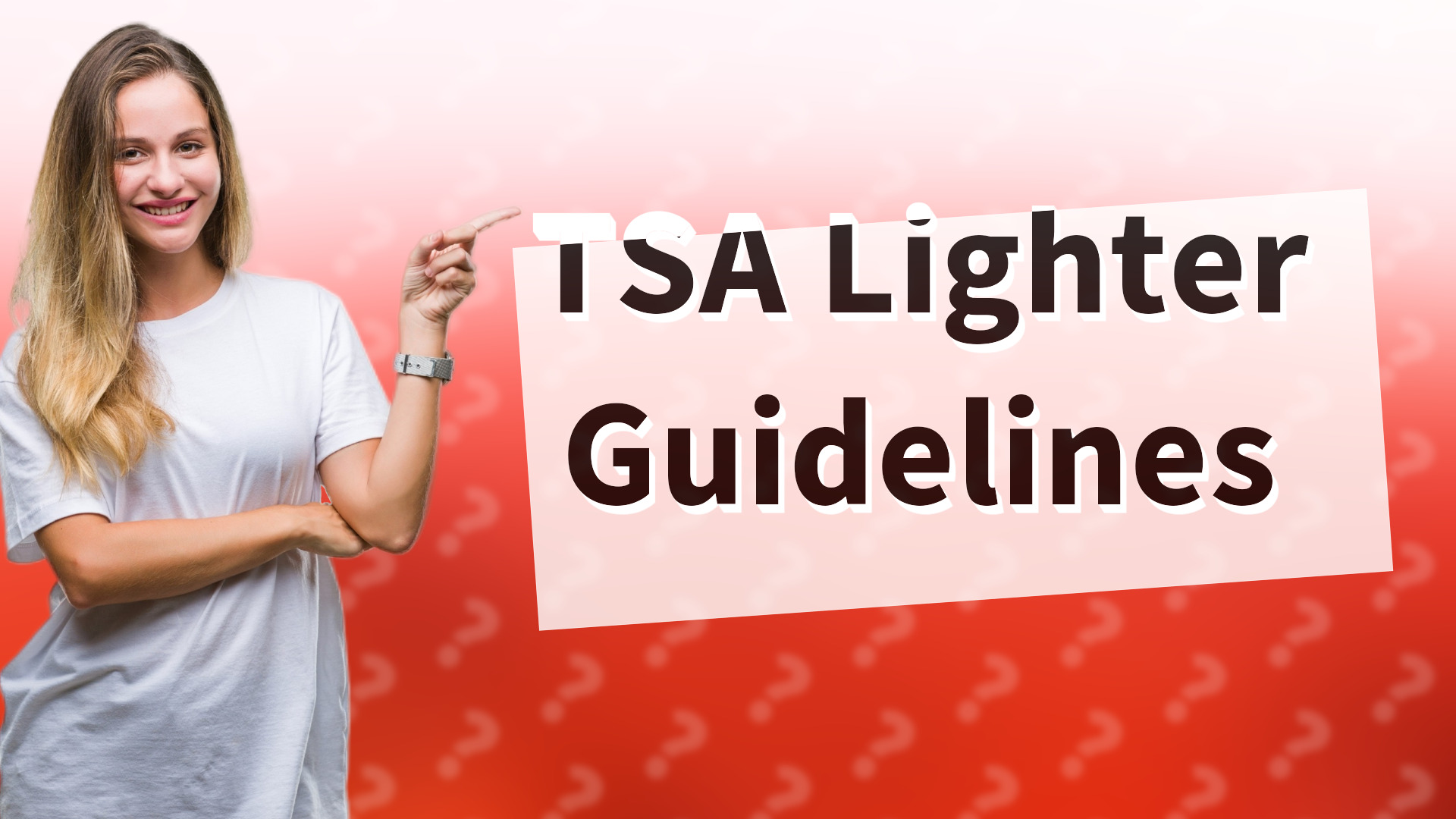 TSA Lighter Guidelines