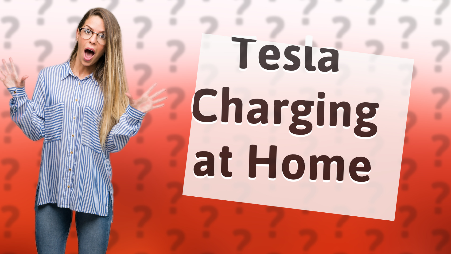Tesla Charging at Home