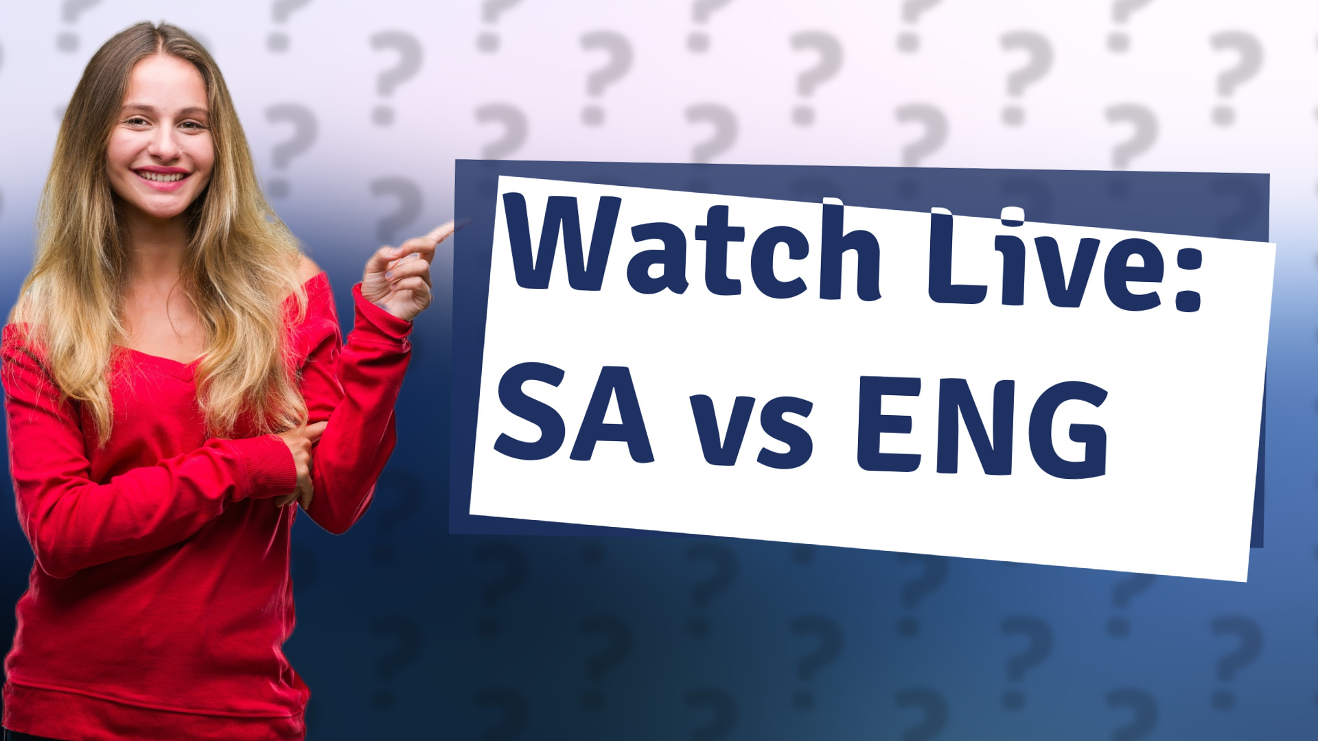 Watch Live: SA vs ENG