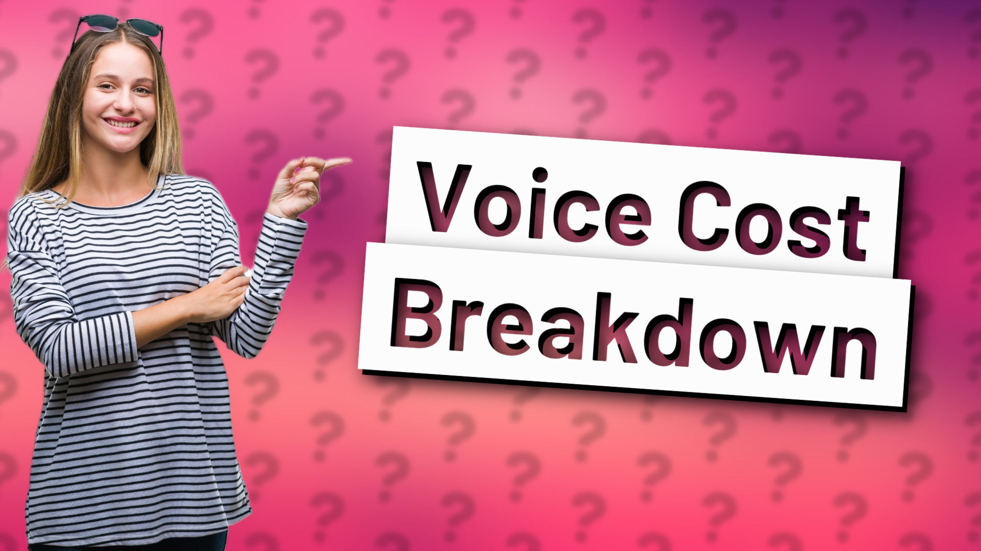 Voice Cost Breakdown