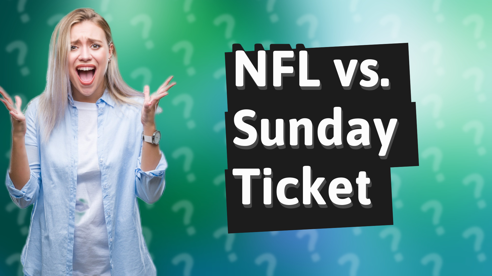 NFL vs. Sunday Ticket