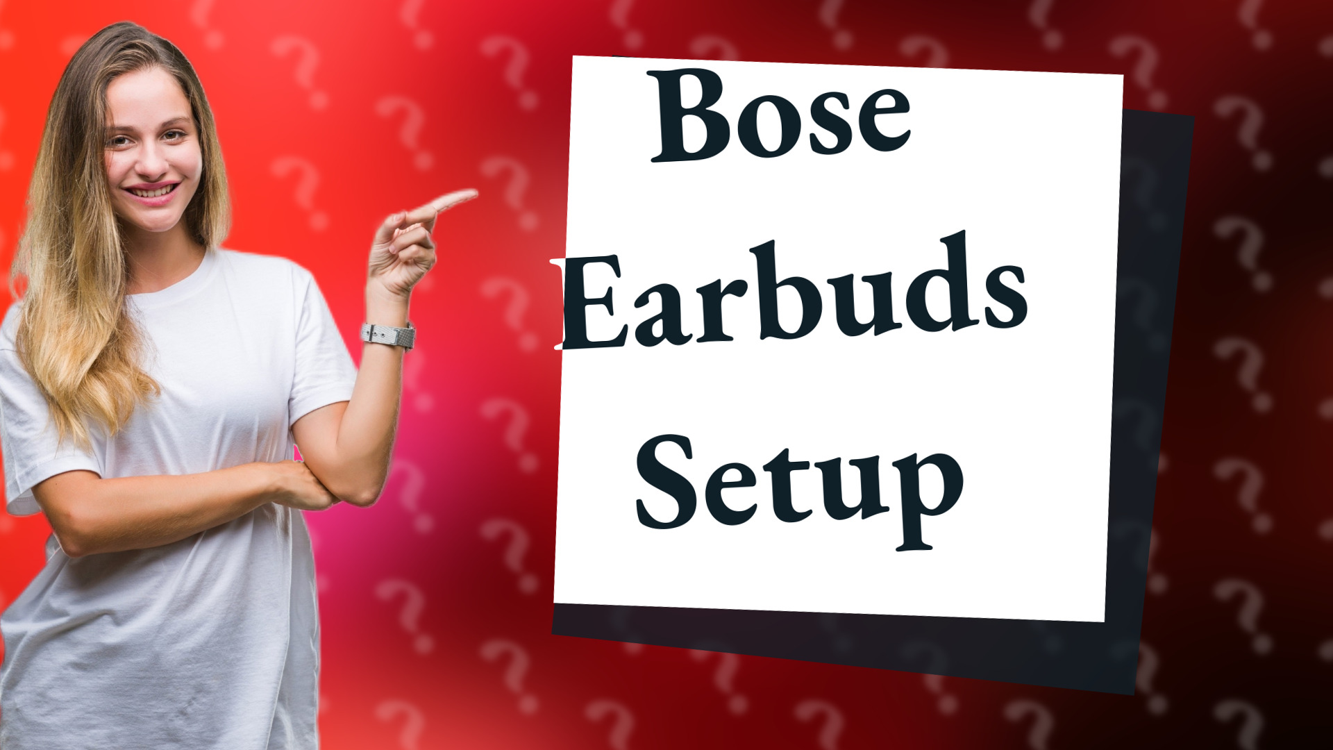 Bose Earbuds Setup