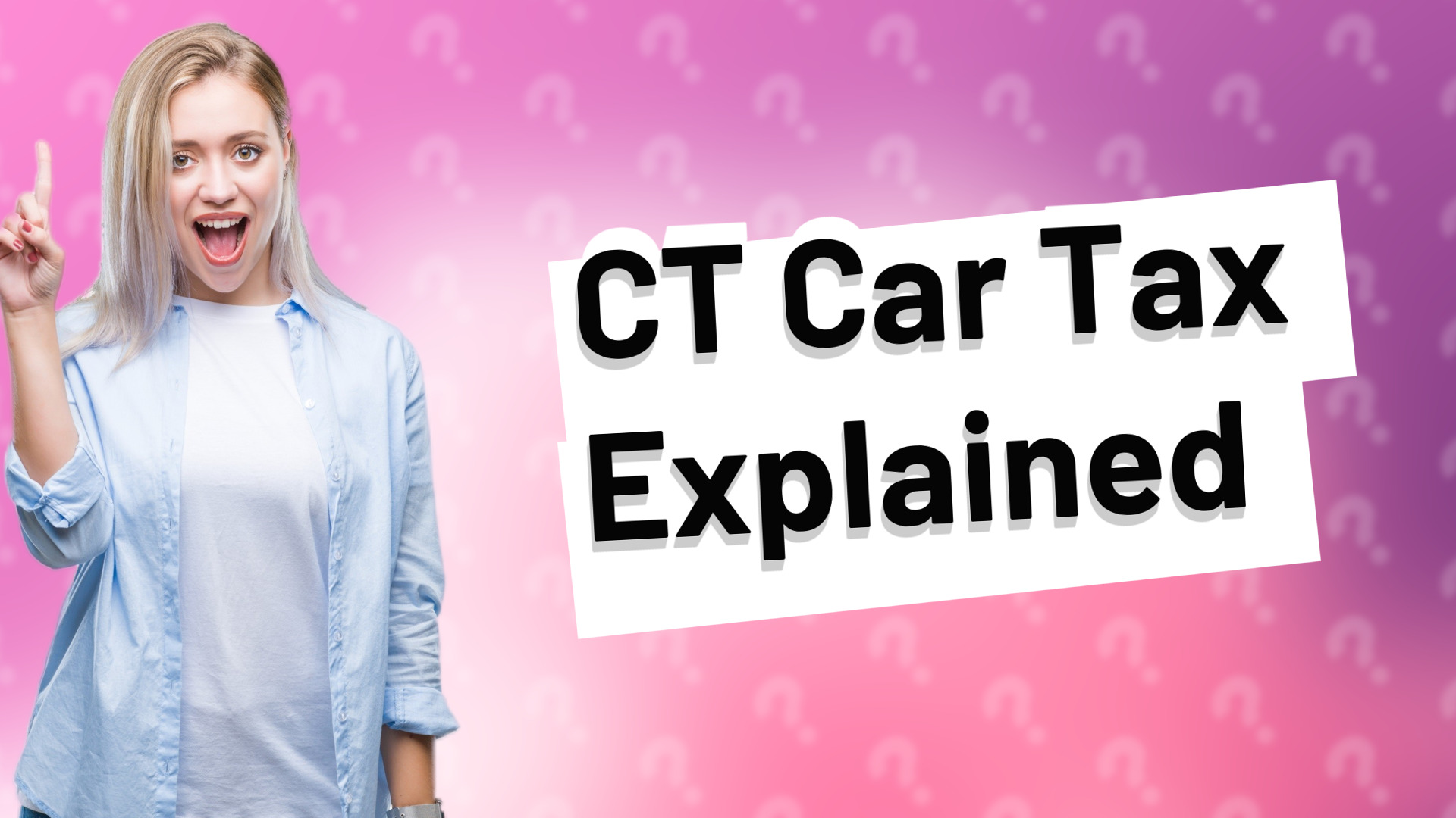 CT Car Tax Explained