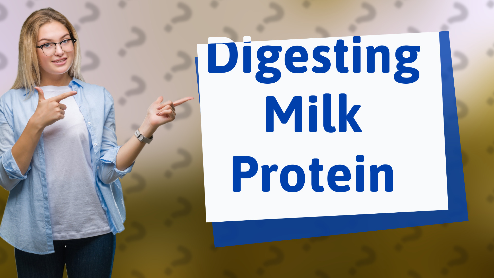 Digesting Milk Protein