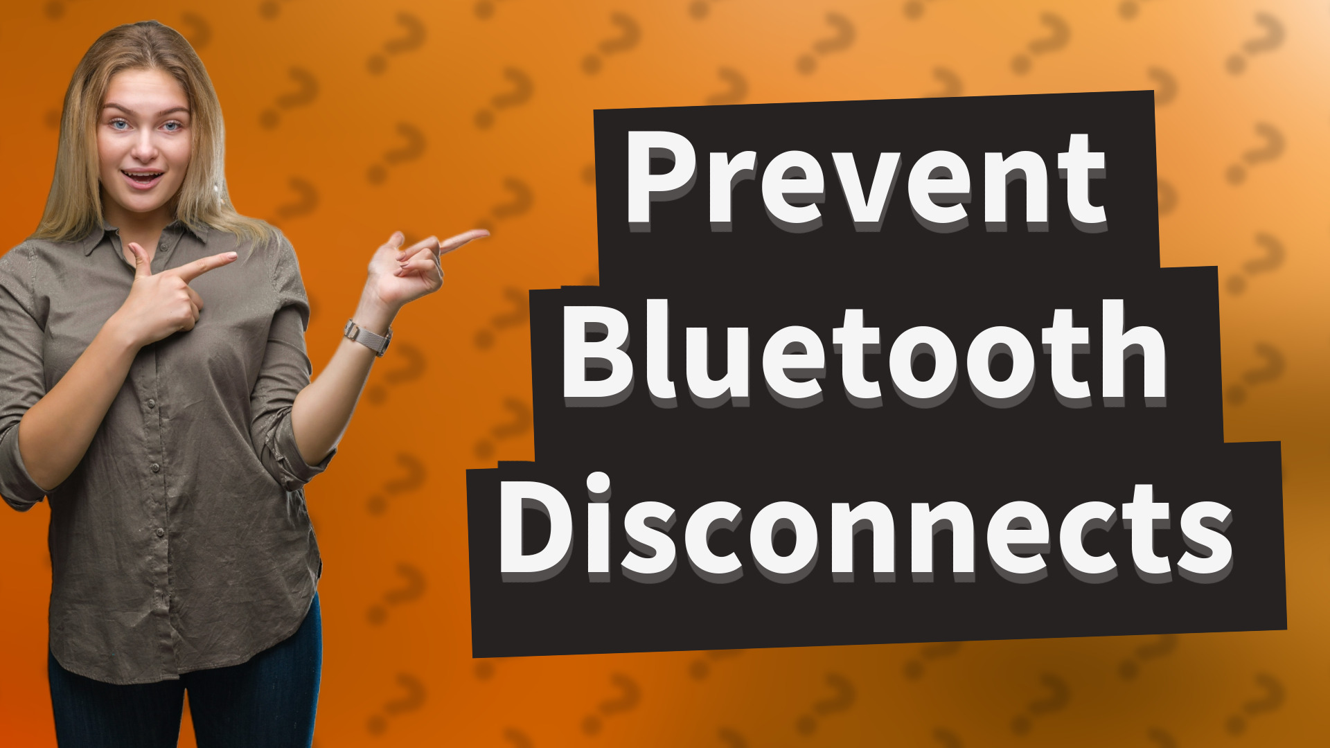 Prevent Bluetooth Disconnects