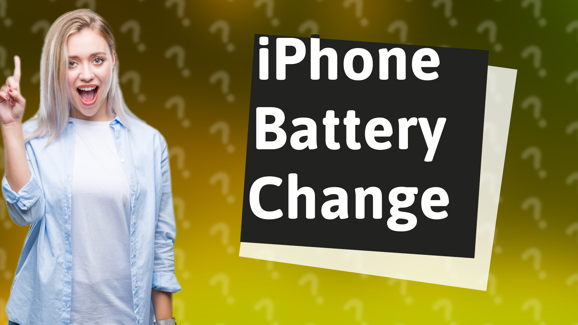 iPhone Battery Change