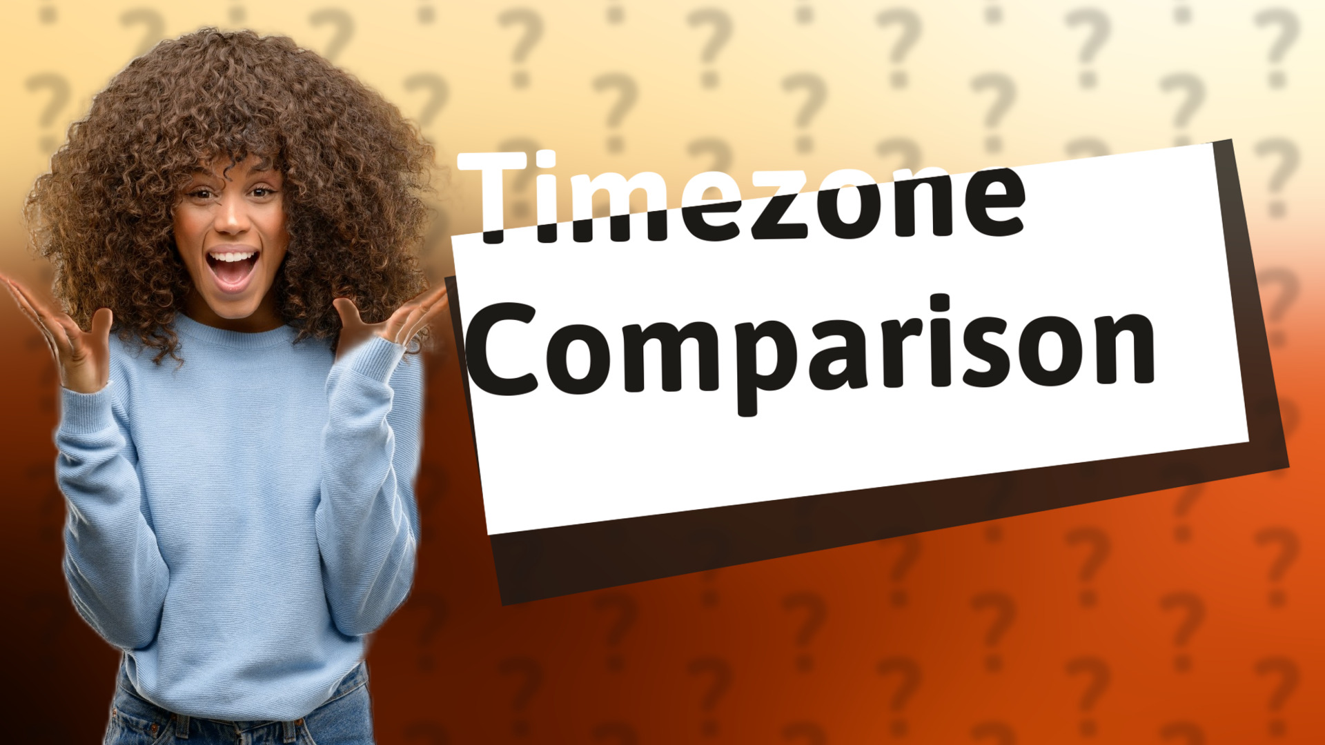 Timezone Comparison